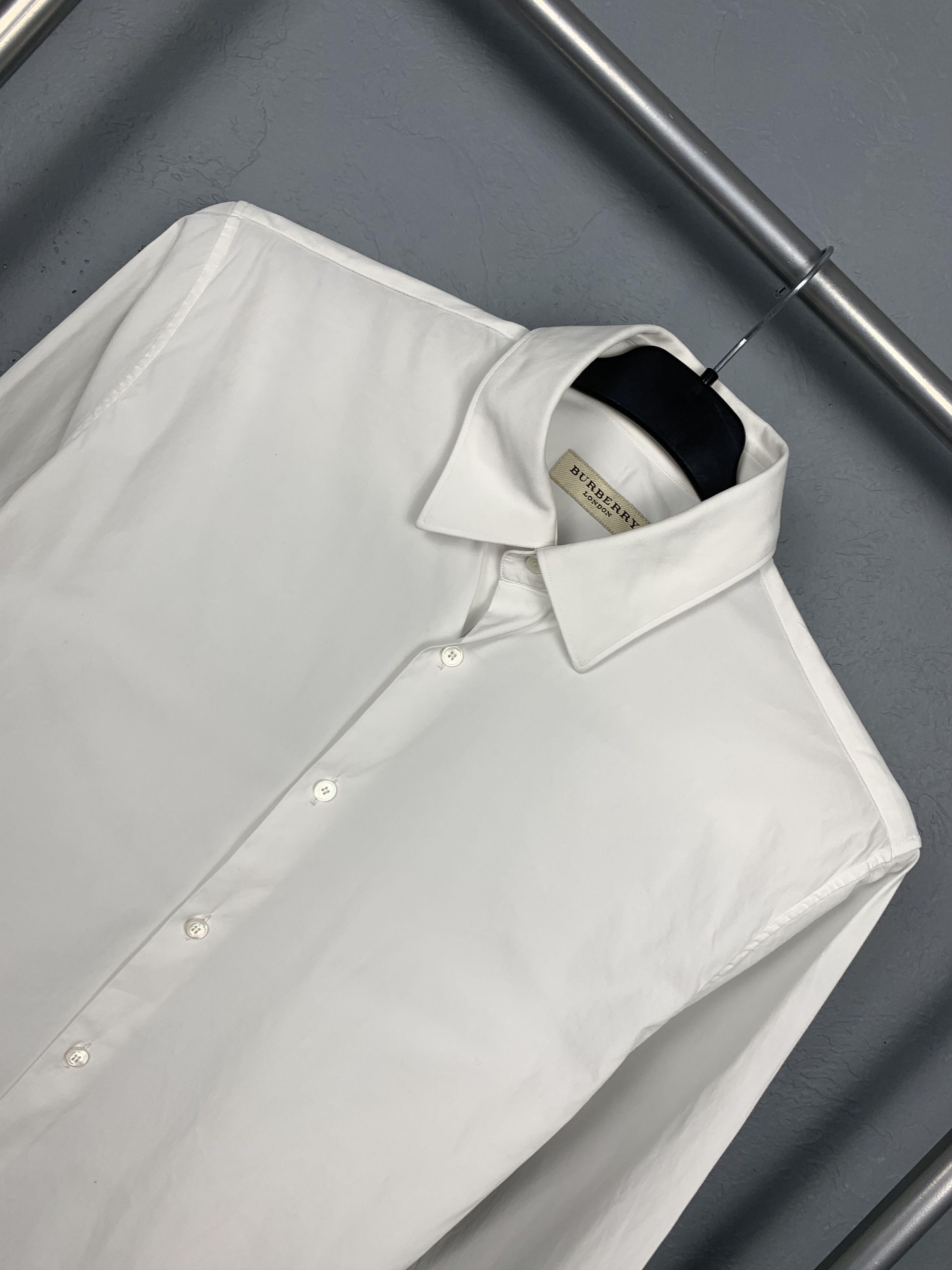 Burberry Burberry London Vintage Mens Shirt Size US M / EU 48-50 / 2 - 2 Thumbnail