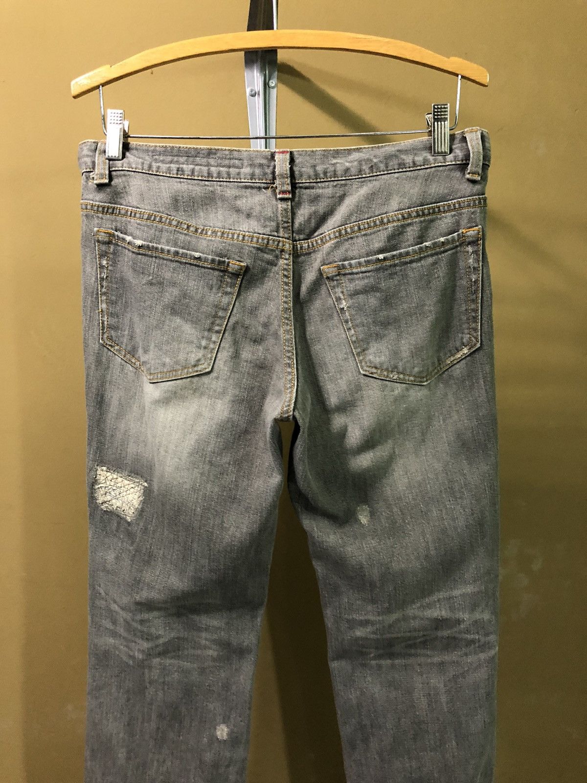 Issey Miyake Vtg Sunaokuwahara Issey Miyake Distressed Denim Jeans Size US 32 / EU 48 - 6 Thumbnail