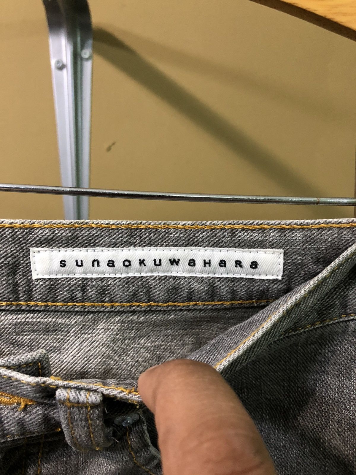 Issey Miyake Vtg Sunaokuwahara Issey Miyake Distressed Denim Jeans Size US 32 / EU 48 - 8 Thumbnail
