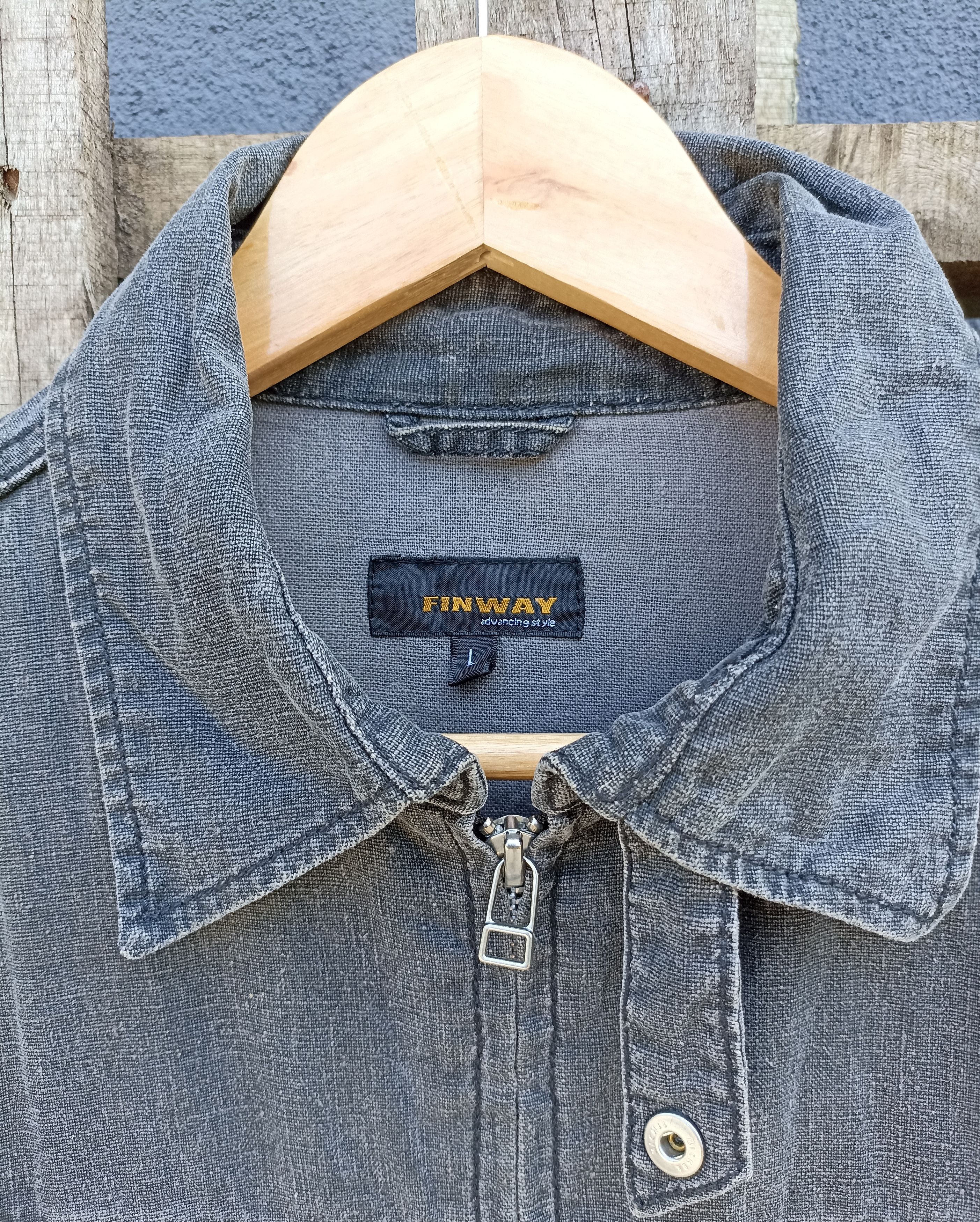 Japanese Brand × Vintage Vintage Finway Cotton Lightweight Jacket Size US M / EU 48-50 / 2 - 5 Thumbnail