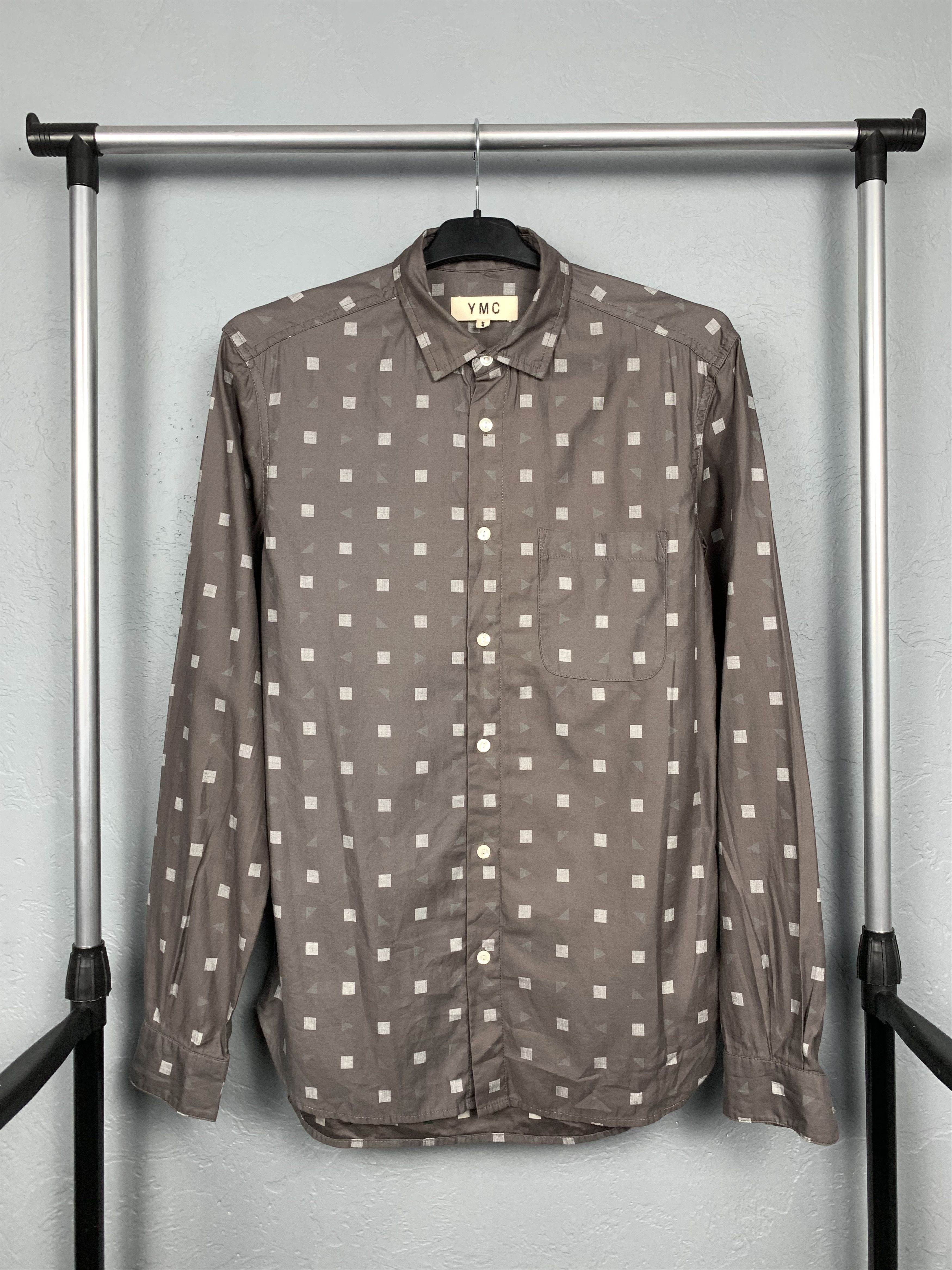 YMC You Must Create Vintage Mens Long Sleeve Shirt Size US S / EU 44-46 / 1 - 1 Thumbnail