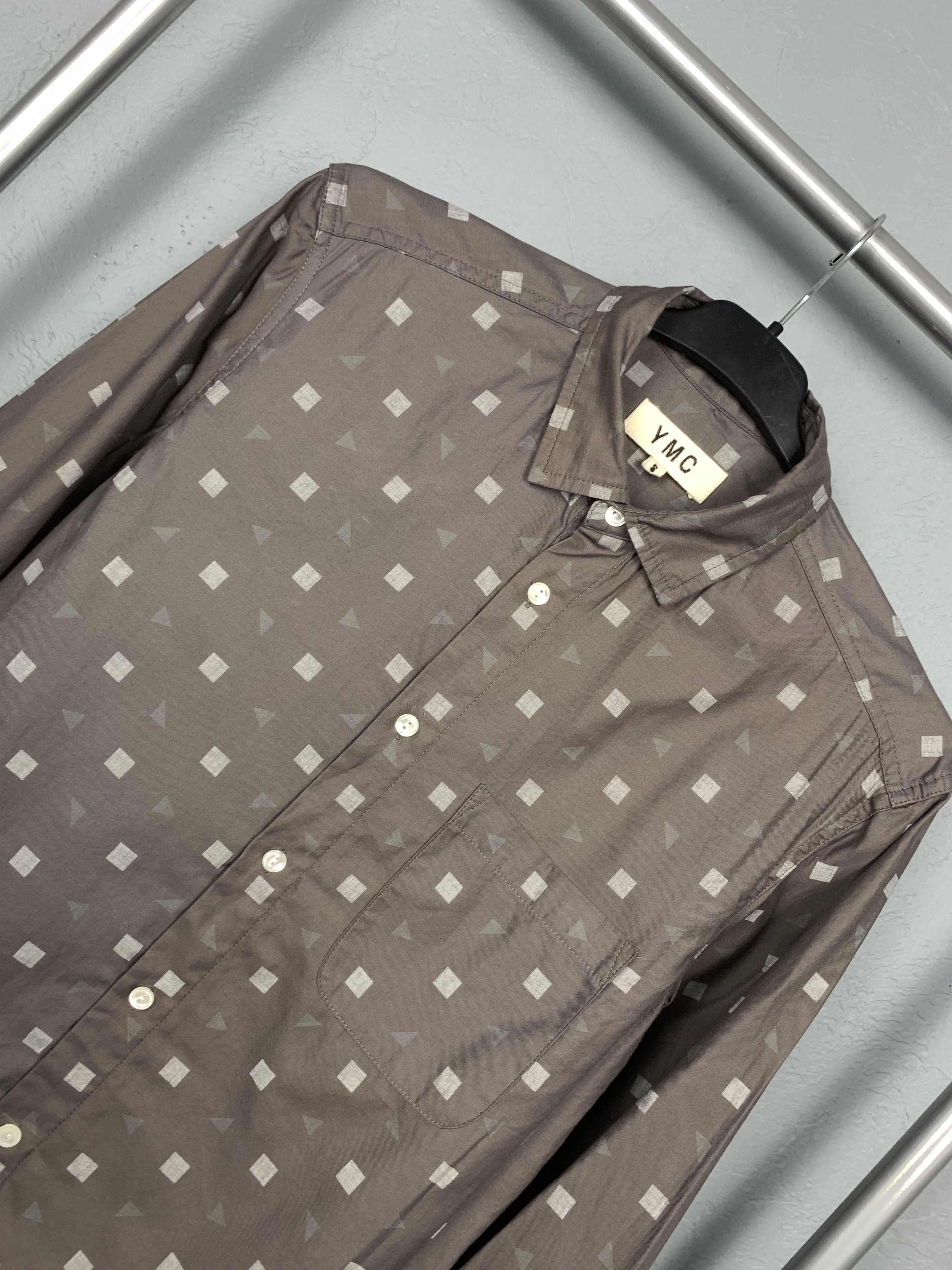 YMC You Must Create Vintage Mens Long Sleeve Shirt Size US S / EU 44-46 / 1 - 2 Thumbnail