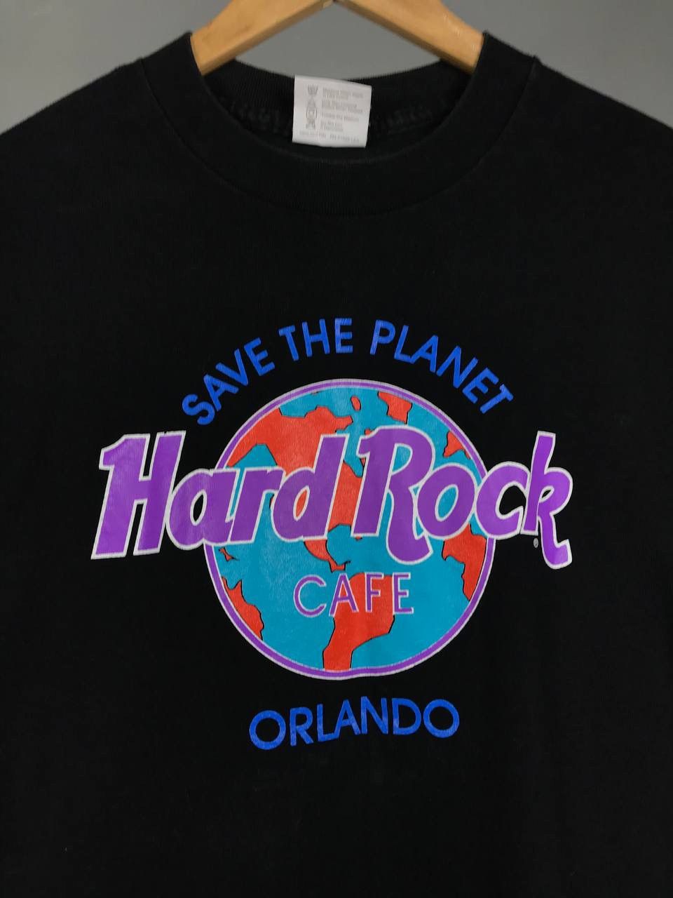 Hard Rock Cafe Hard Rock Cafe Orlando American vintage made in USA tee Size US M / EU 48-50 / 2 - 3 Thumbnail