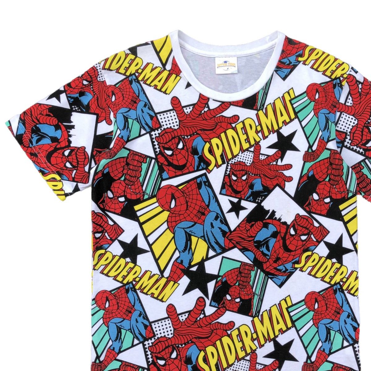 Marvel Comics VTG SPIDERMAN Universal Studios Japan All Over Graphic Shirt Size US M / EU 48-50 / 2 - 2 Thumbnail