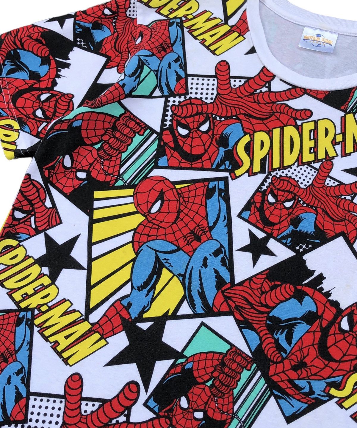 Marvel Comics VTG SPIDERMAN Universal Studios Japan All Over Graphic Shirt Size US M / EU 48-50 / 2 - 5 Thumbnail