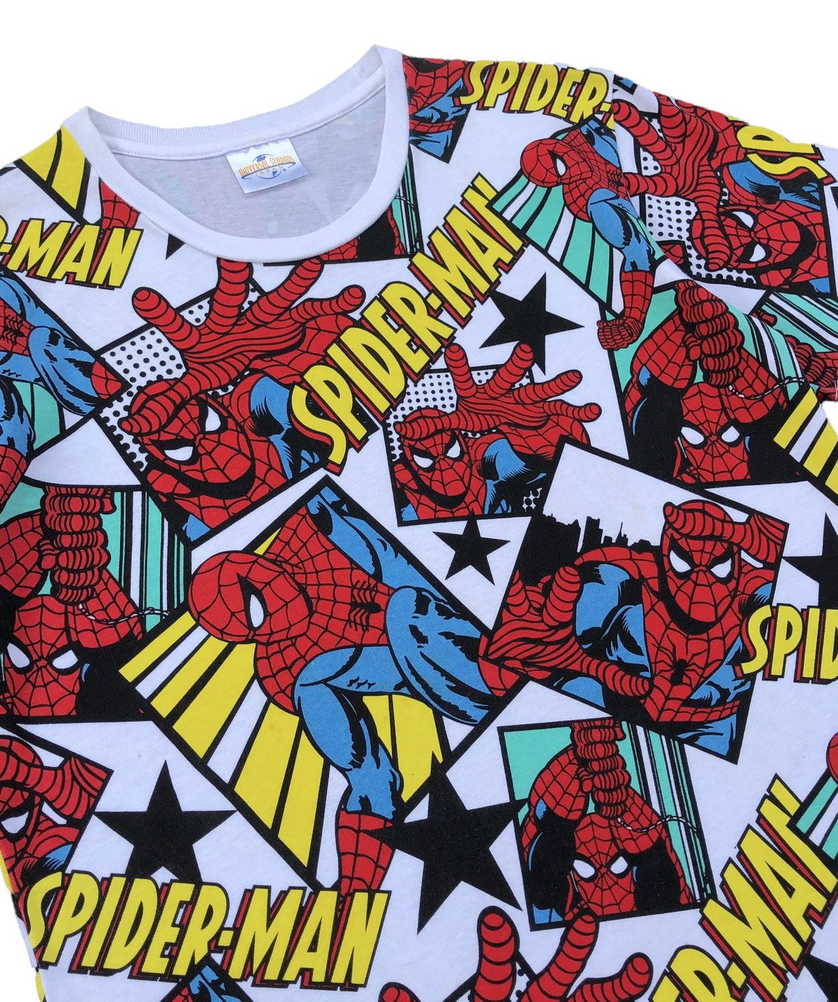 Marvel Comics VTG SPIDERMAN Universal Studios Japan All Over Graphic Shirt Size US M / EU 48-50 / 2 - 4 Thumbnail
