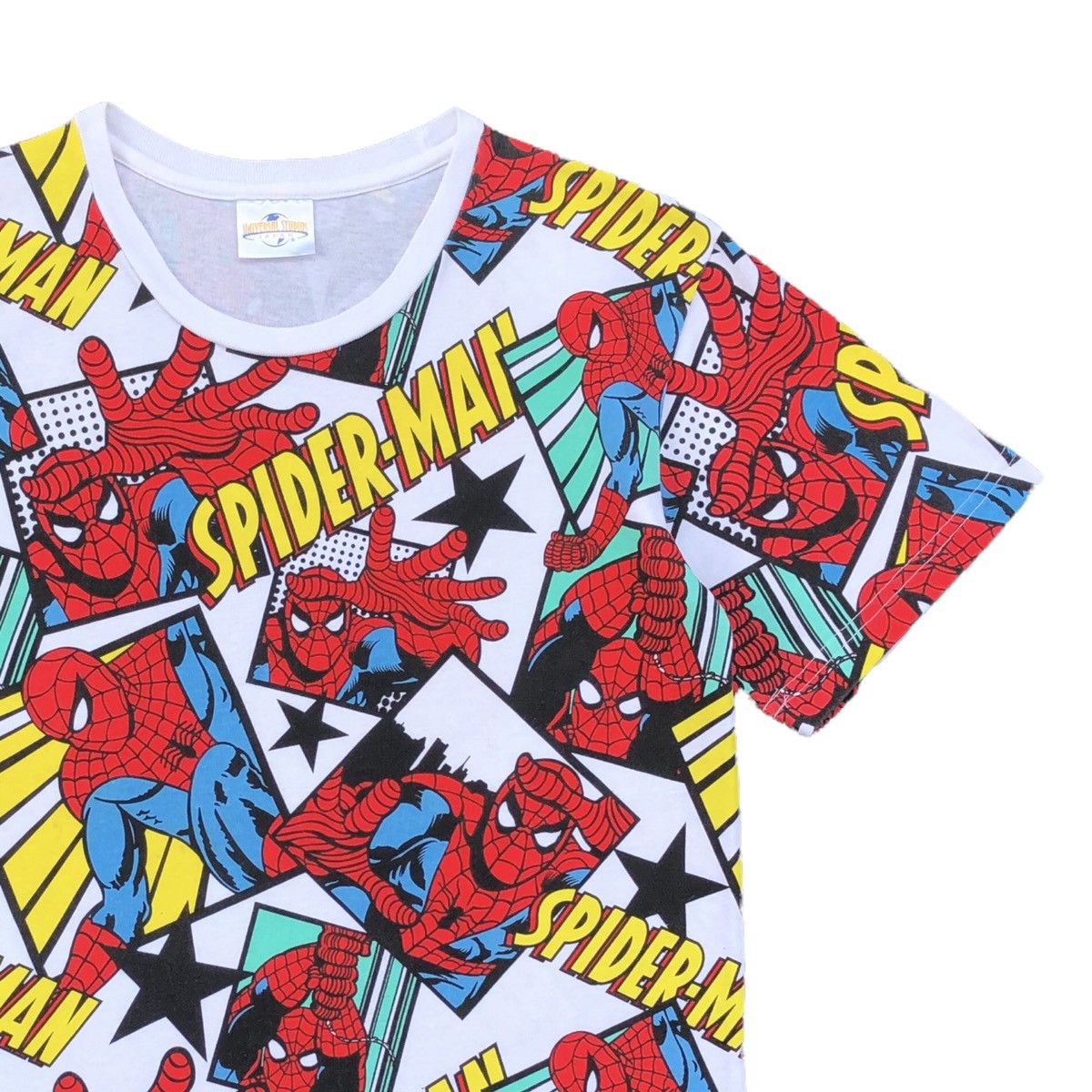Marvel Comics VTG SPIDERMAN Universal Studios Japan All Over Graphic Shirt Size US M / EU 48-50 / 2 - 3 Thumbnail