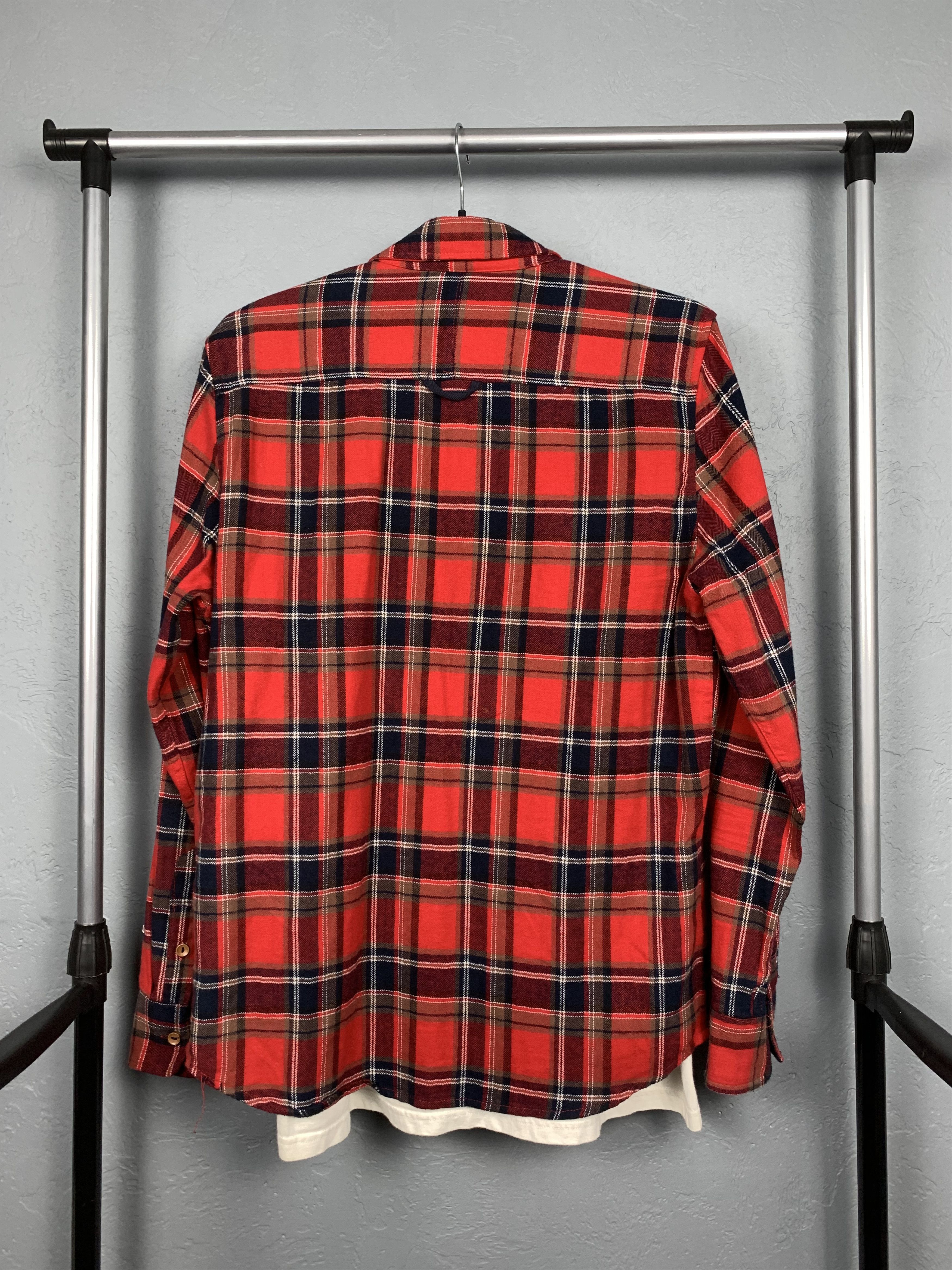 Flannel × Vintage Vintage Flannel Plaid Shirt Travis style Size US M / EU 48-50 / 2 - 6 Thumbnail