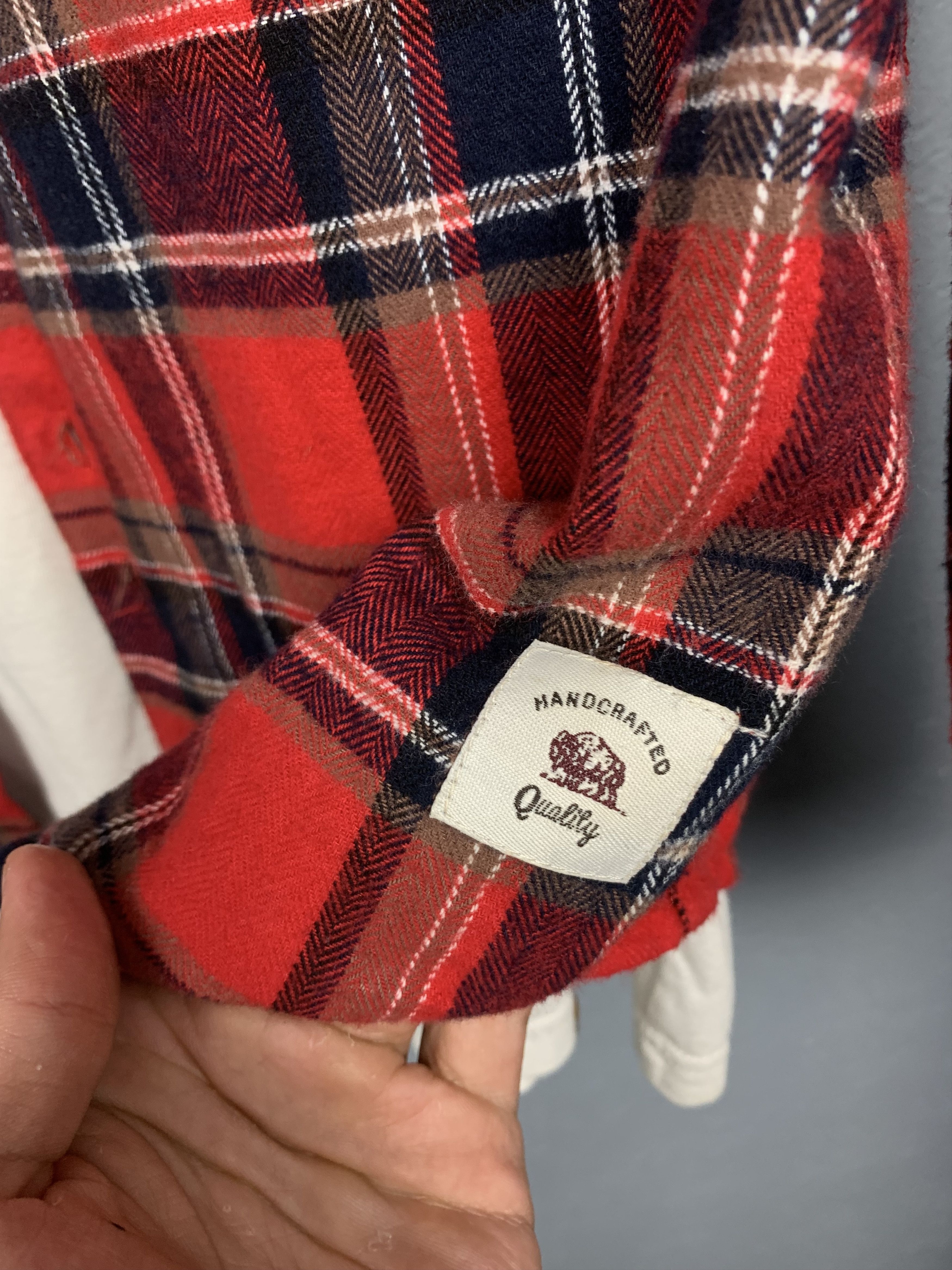 Flannel × Vintage Vintage Flannel Plaid Shirt Travis style Size US M / EU 48-50 / 2 - 3 Thumbnail
