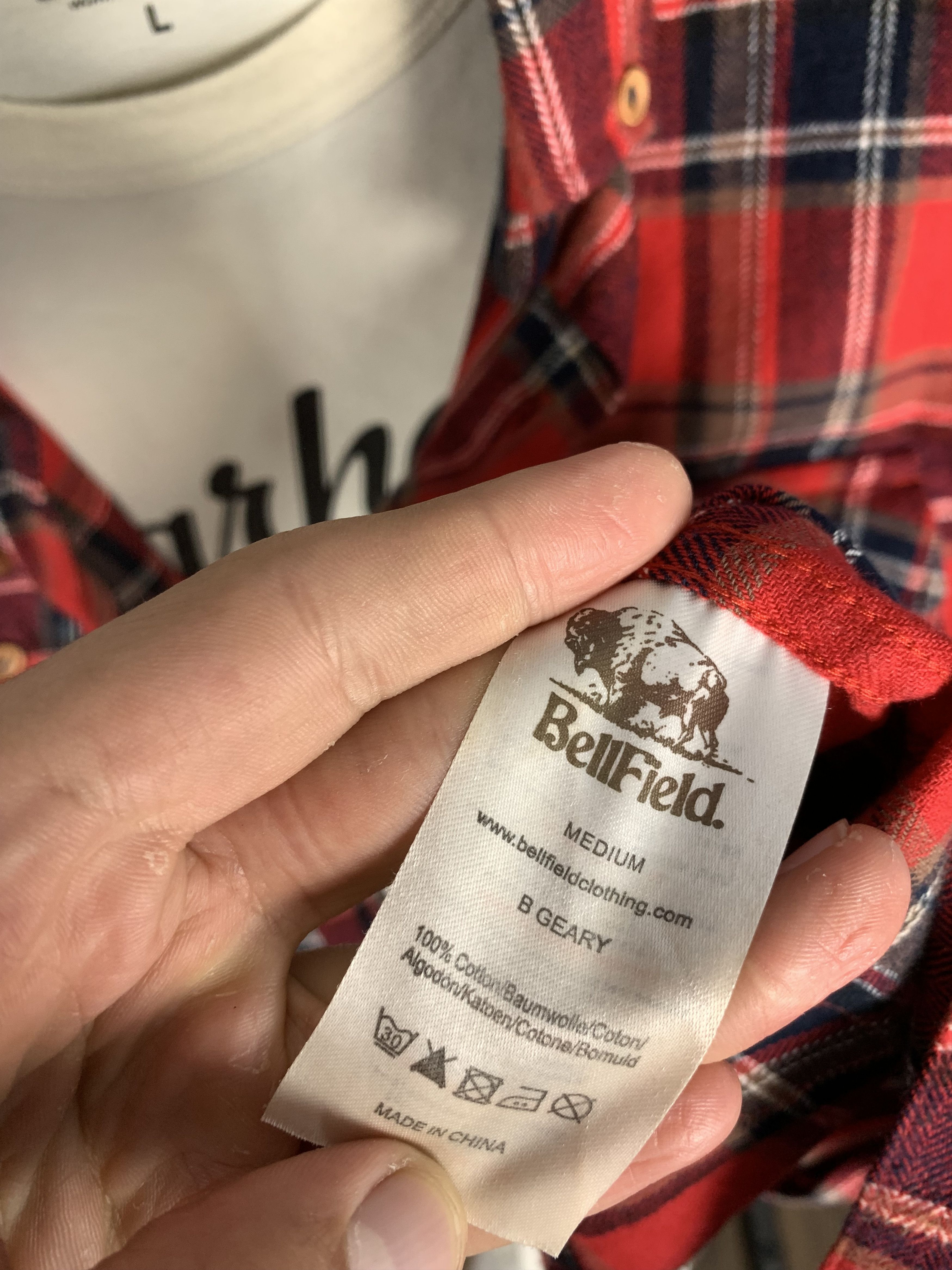 Flannel × Vintage Vintage Flannel Plaid Shirt Travis style Size US M / EU 48-50 / 2 - 5 Thumbnail
