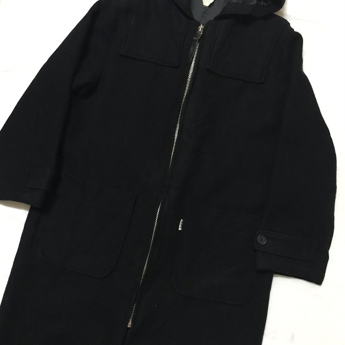 Girl Skateboards X-Girl Wool Blend Long Jacket Size US M / EU 48-50 / 2 - 4 Thumbnail