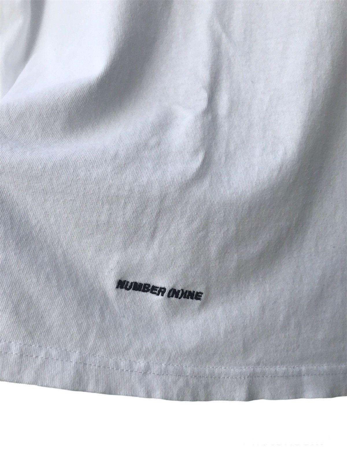 Number (N)ine Number Nine Denim Spell Out Logo T shirt Size US M / EU 48-50 / 2 - 5 Thumbnail