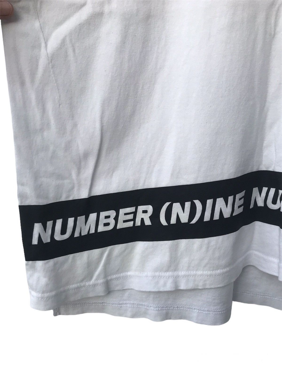 Number (N)ine Number Nine Denim Spell Out Logo T shirt Size US M / EU 48-50 / 2 - 3 Thumbnail