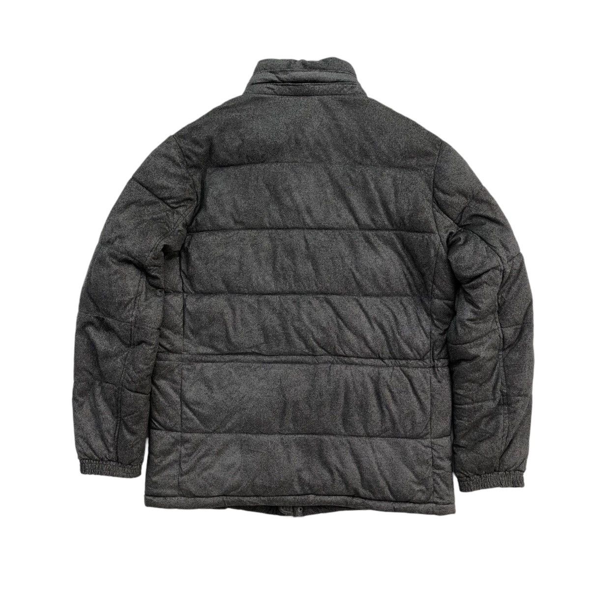 Japanese Brand D' HOMME A HOMME Button Zip Puffer Jacket Size US L / EU 52-54 / 3 - 9 Thumbnail