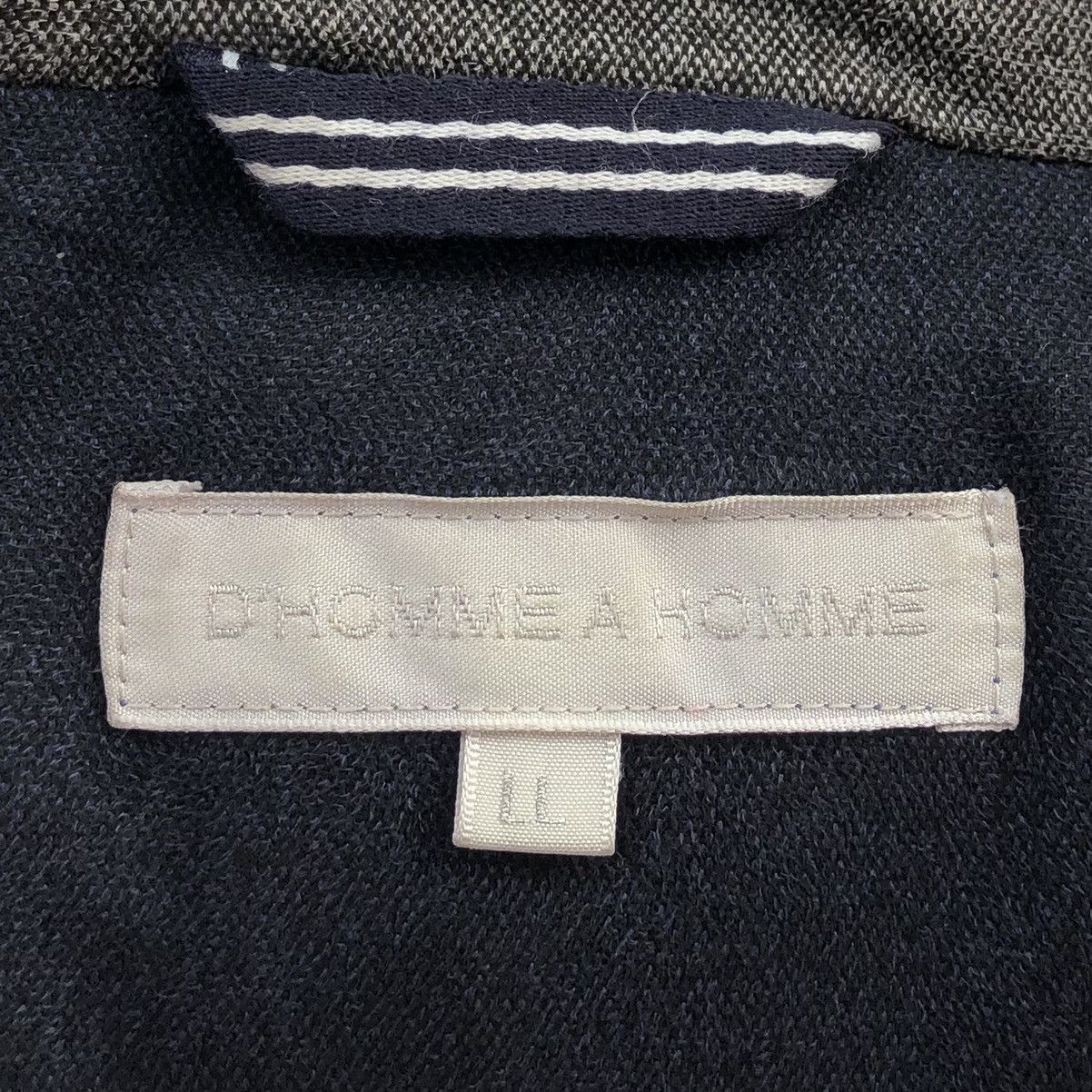 Japanese Brand D' HOMME A HOMME Button Zip Puffer Jacket Size US L / EU 52-54 / 3 - 15 Thumbnail