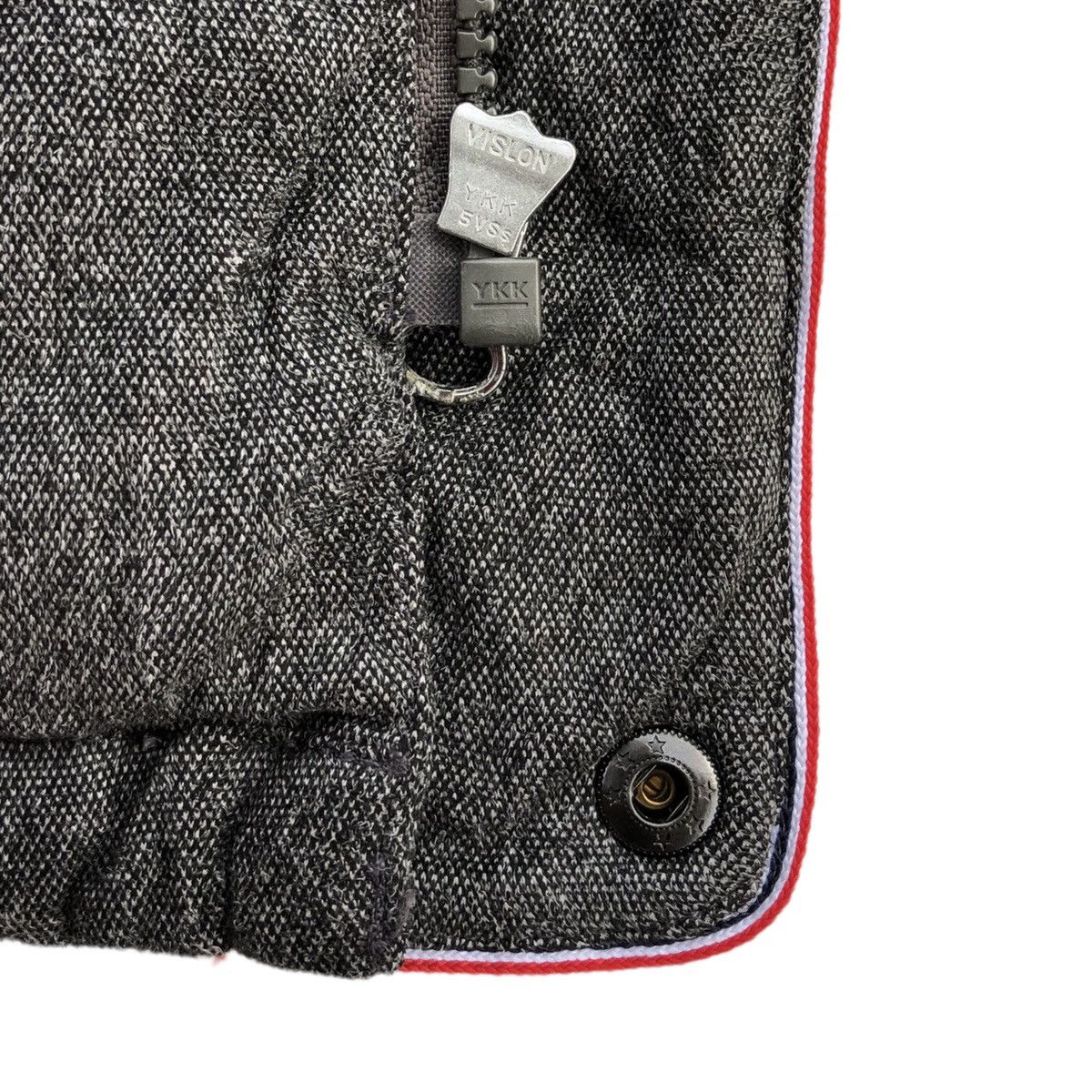 Japanese Brand D' HOMME A HOMME Button Zip Puffer Jacket Size US L / EU 52-54 / 3 - 11 Thumbnail