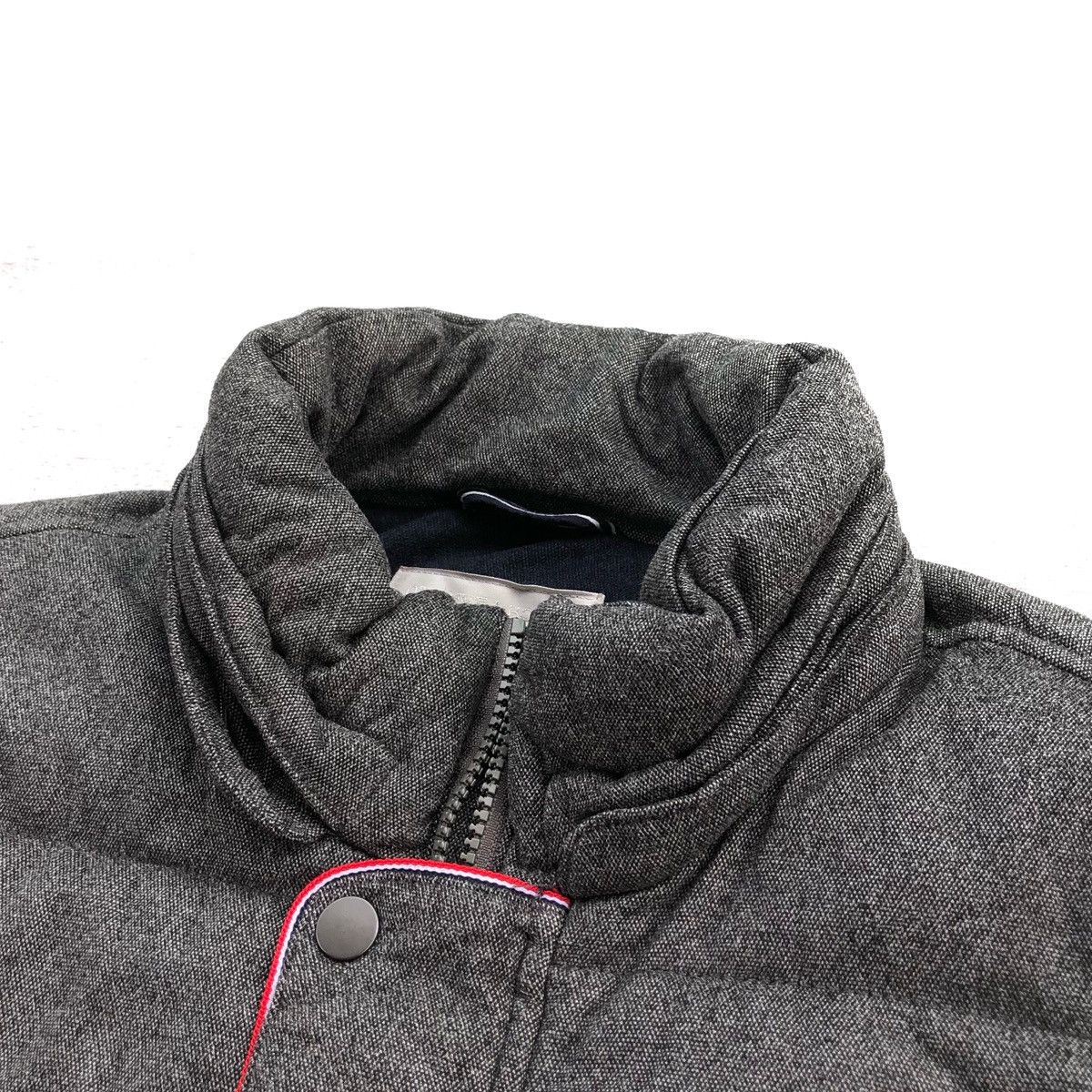 Japanese Brand D' HOMME A HOMME Button Zip Puffer Jacket Size US L / EU 52-54 / 3 - 5 Thumbnail