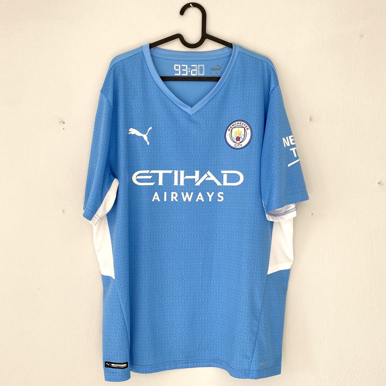 Puma 2021 2022 Manchester City Puma Home Kit Soccer Jersey Shirt Size US XXL / EU 58 / 5 - 2 Thumbnail