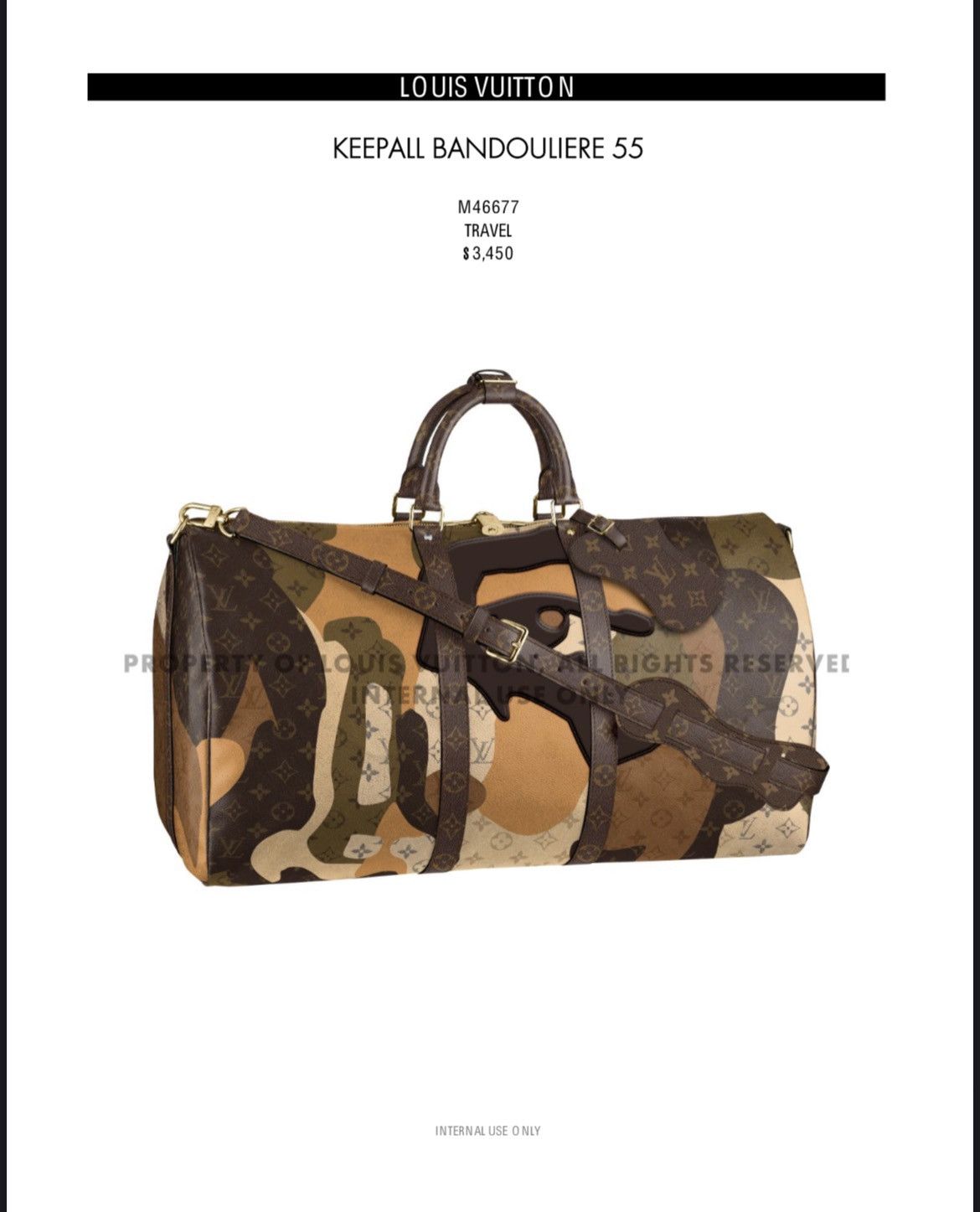 YOMZANSI Style on X: Pharrell Williams Louis Vuitton duffel bag worth  💰$1,000,000. Made with crocodile skin, gold and a diamond lock. 📹:  enfntsterribles (tiktok)