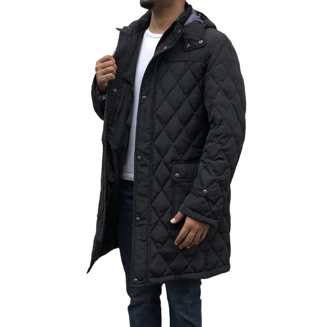 Japanese Brand D' HOMME A HOMME Premium Down Fox Puffer Long Hooded Jacket Size US L / EU 52-54 / 3 - 2 Thumbnail