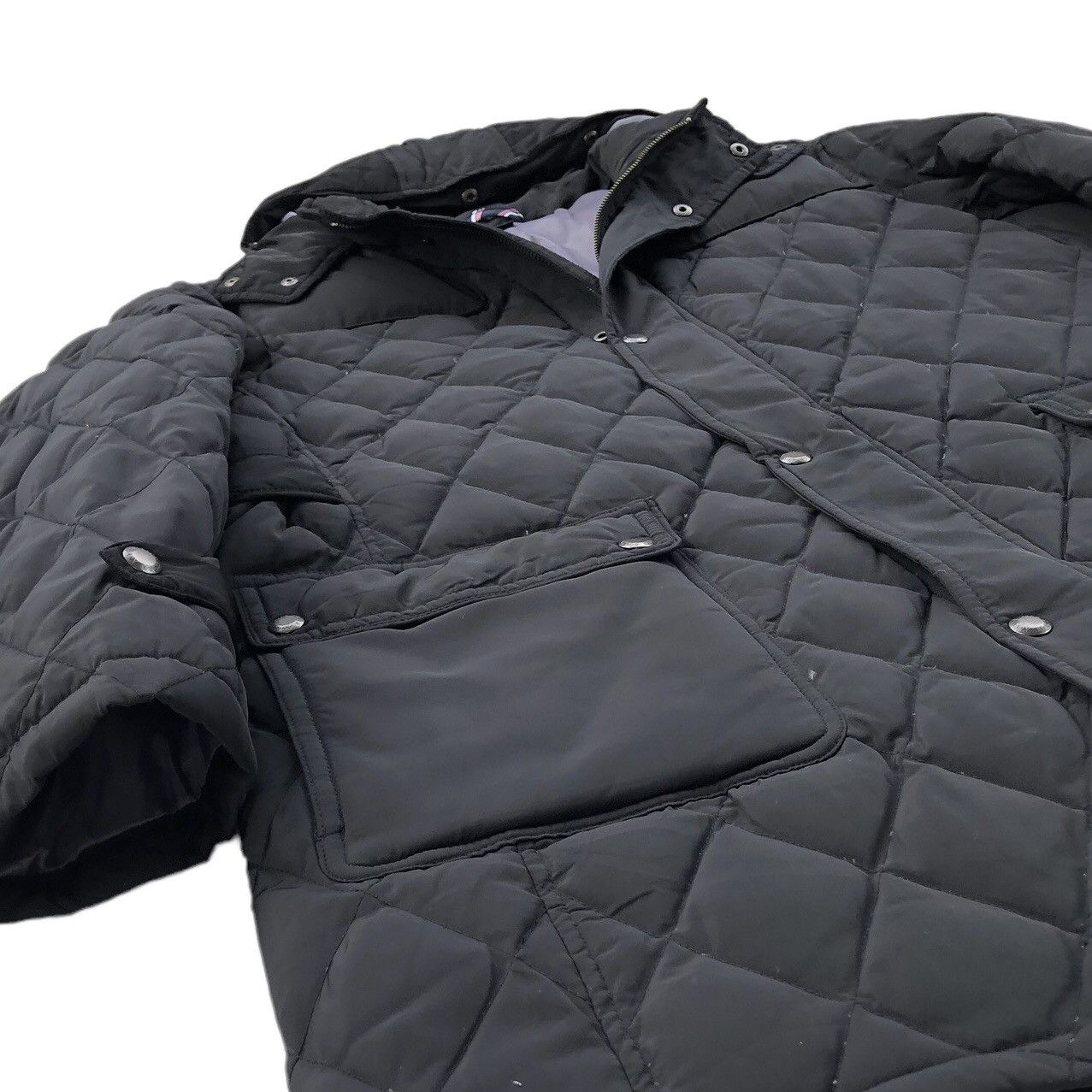 Japanese Brand D' HOMME A HOMME Premium Down Fox Puffer Long Hooded Jacket Size US L / EU 52-54 / 3 - 13 Thumbnail