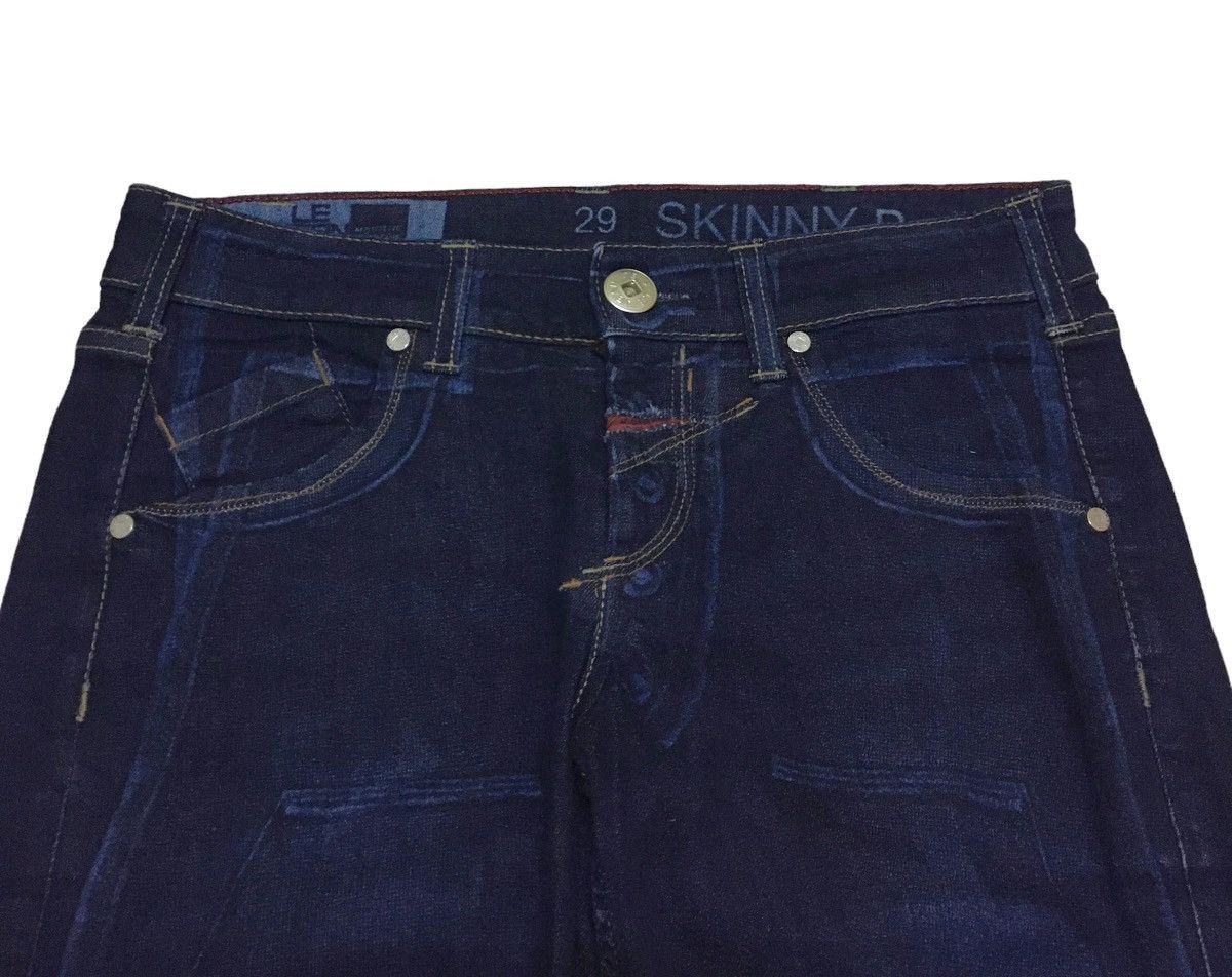 Marithe + Francois Girbaud Very Rare Vintage Marithe Francois Girbaud Waxed Jeans 1990s Size US 29 - 3 Thumbnail