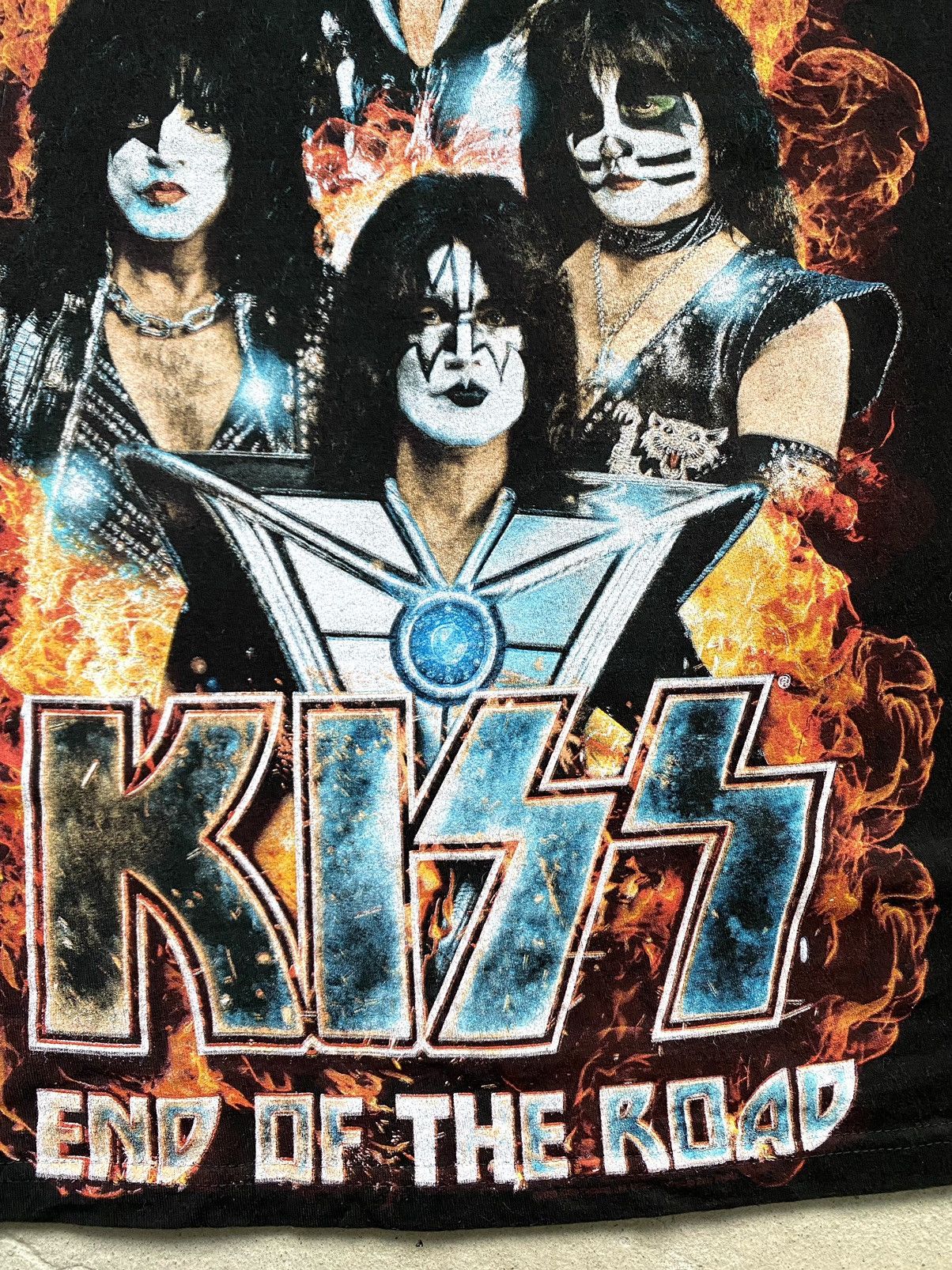 Band Tees Vintage Kiss World Tour Band T Shirt Y2K Size US M / EU 48-50 / 2 - 5 Thumbnail