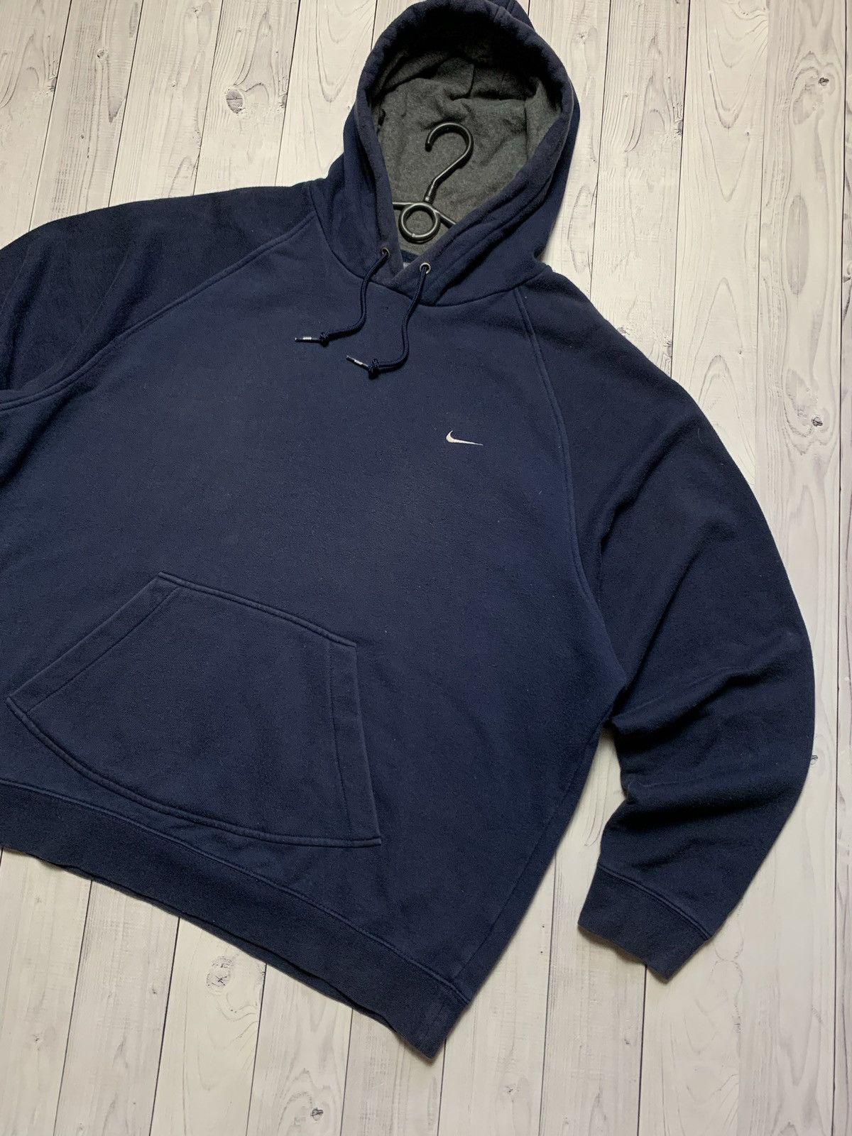 Nike × Vintage Vintage Hoodie Nike logo swoosh size XL Size US XL / EU 56 / 4 - 2 Thumbnail