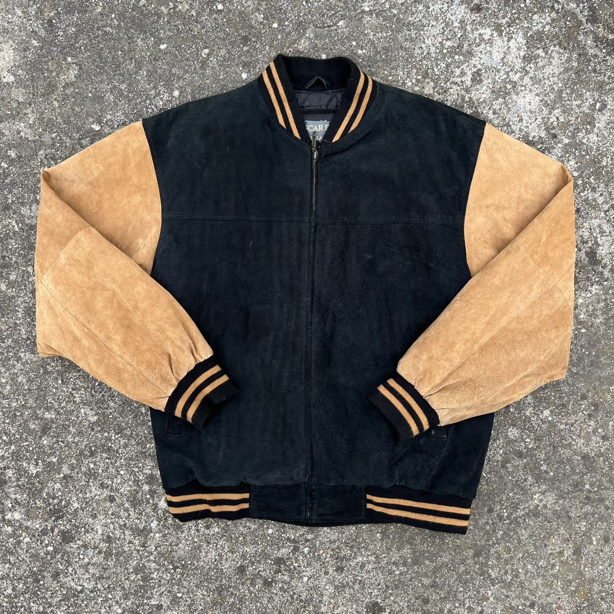 Vintage Wool & Leather Varsity Jacket Baseball Retro S Size US XL / EU 56 / 4 - 1 Thumbnail