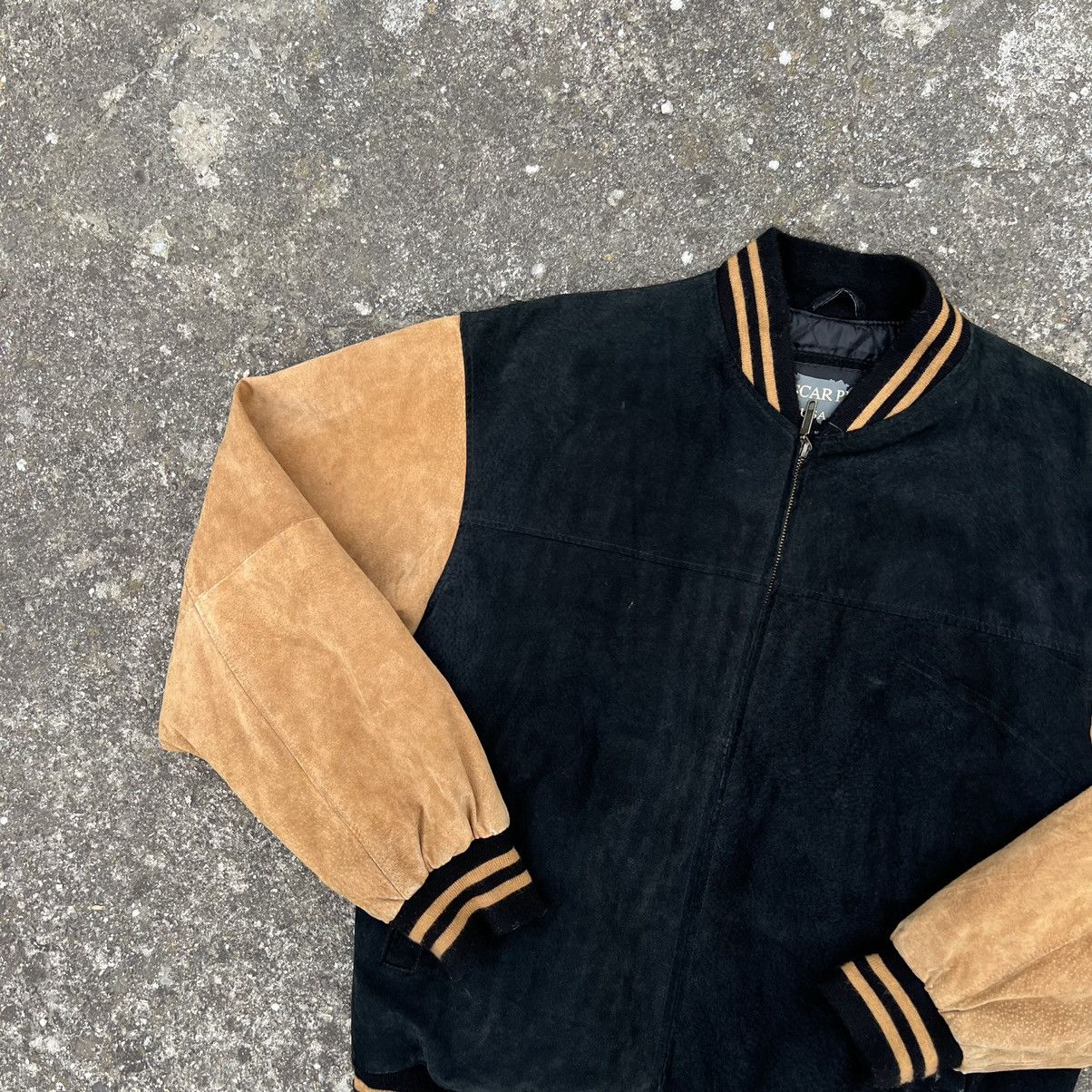 Vintage Wool & Leather Varsity Jacket Baseball Retro S Size US XL / EU 56 / 4 - 3 Thumbnail