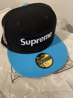 Supreme 2 Tone Box Logo New Era | Grailed