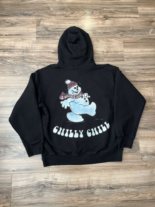 Supreme Supreme Snowman Hooded Sweatshirt | Grailed