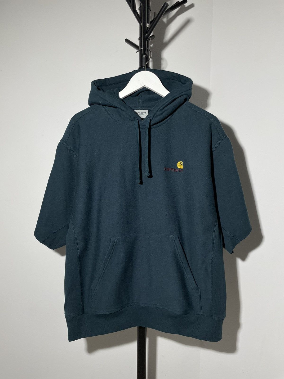 Carhartt × Vintage CARHARTT WIP BASIC LOGO HOODIE Size US L / EU 52-54 / 3 - 1 Thumbnail