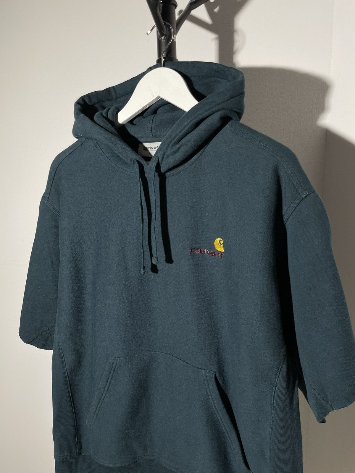Carhartt × Vintage CARHARTT WIP BASIC LOGO HOODIE Size US L / EU 52-54 / 3 - 2 Thumbnail