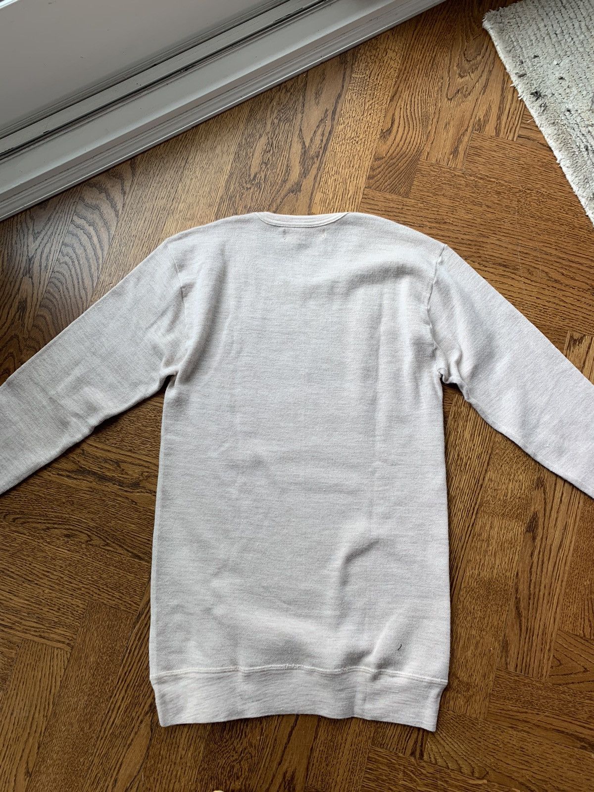 Other × Vintage 1970s Thermal Longsleeve Base Layer Vintage Blank Tee Wool Size US M / EU 48-50 / 2 - 8 Thumbnail