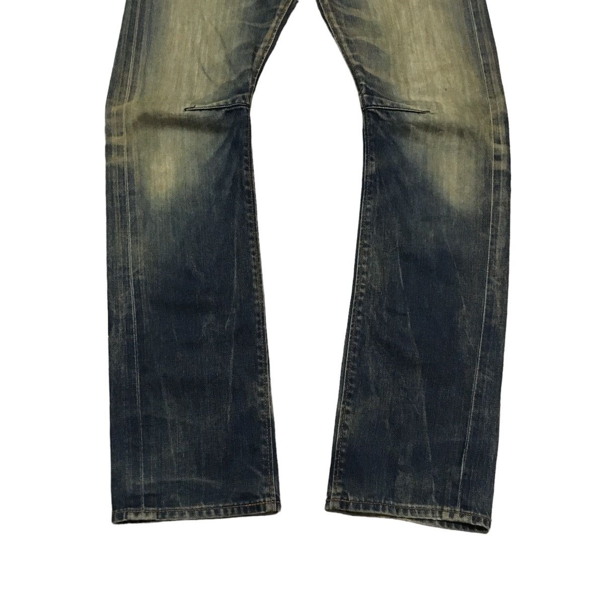 Vintage Rare Design Vintage Brand Back Number Distressed Jeans 1990s Size US 28 / EU 44 - 5 Thumbnail