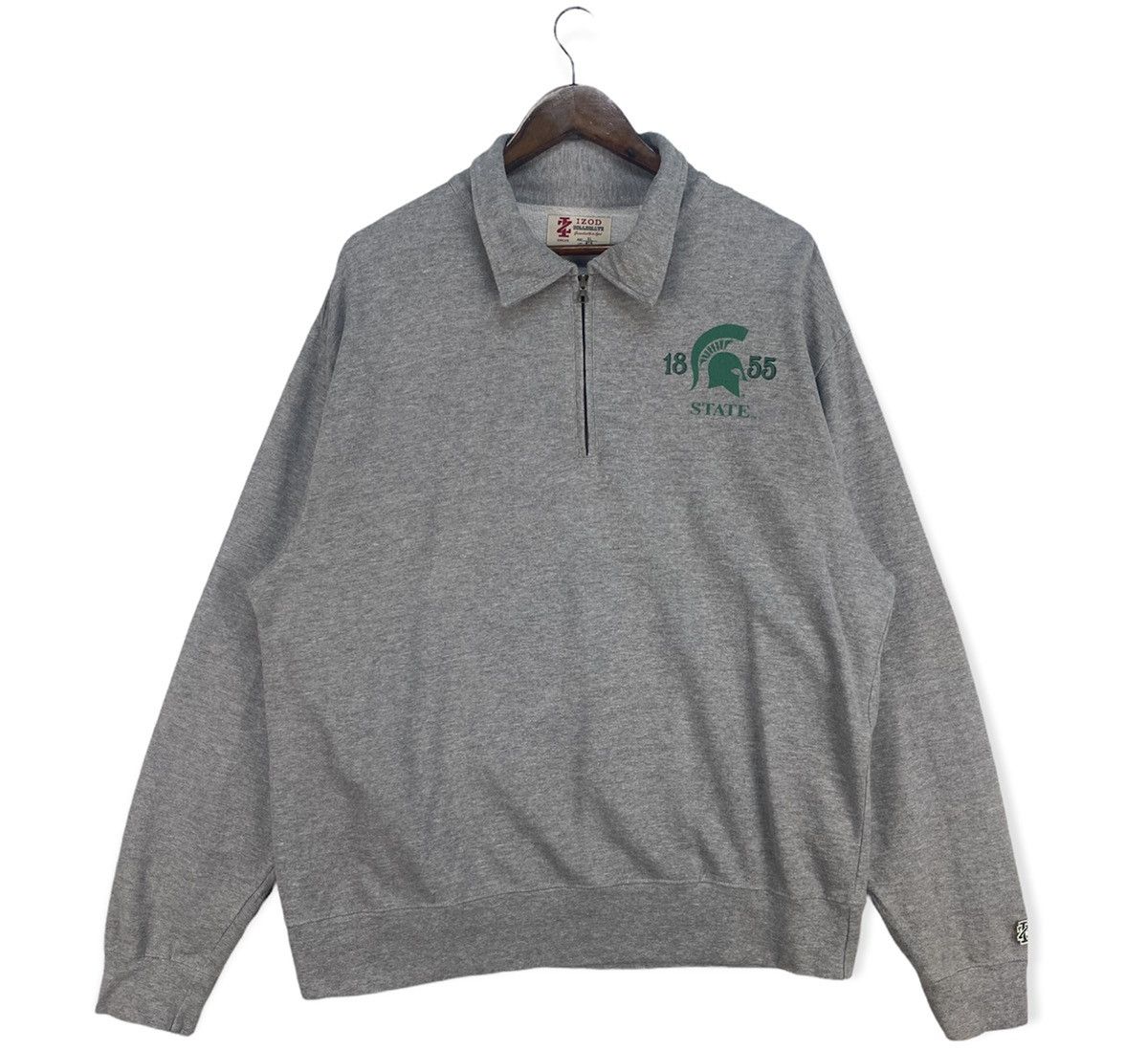 Izod Vintage Izod Collegiate Sweatshirt Size US XL / EU 56 / 4 - 1 Thumbnail