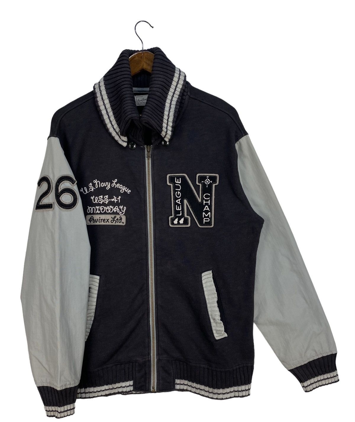 Avirex Vintage Avirex Varsity Jacket Size US XL / EU 56 / 4 - 2 Thumbnail