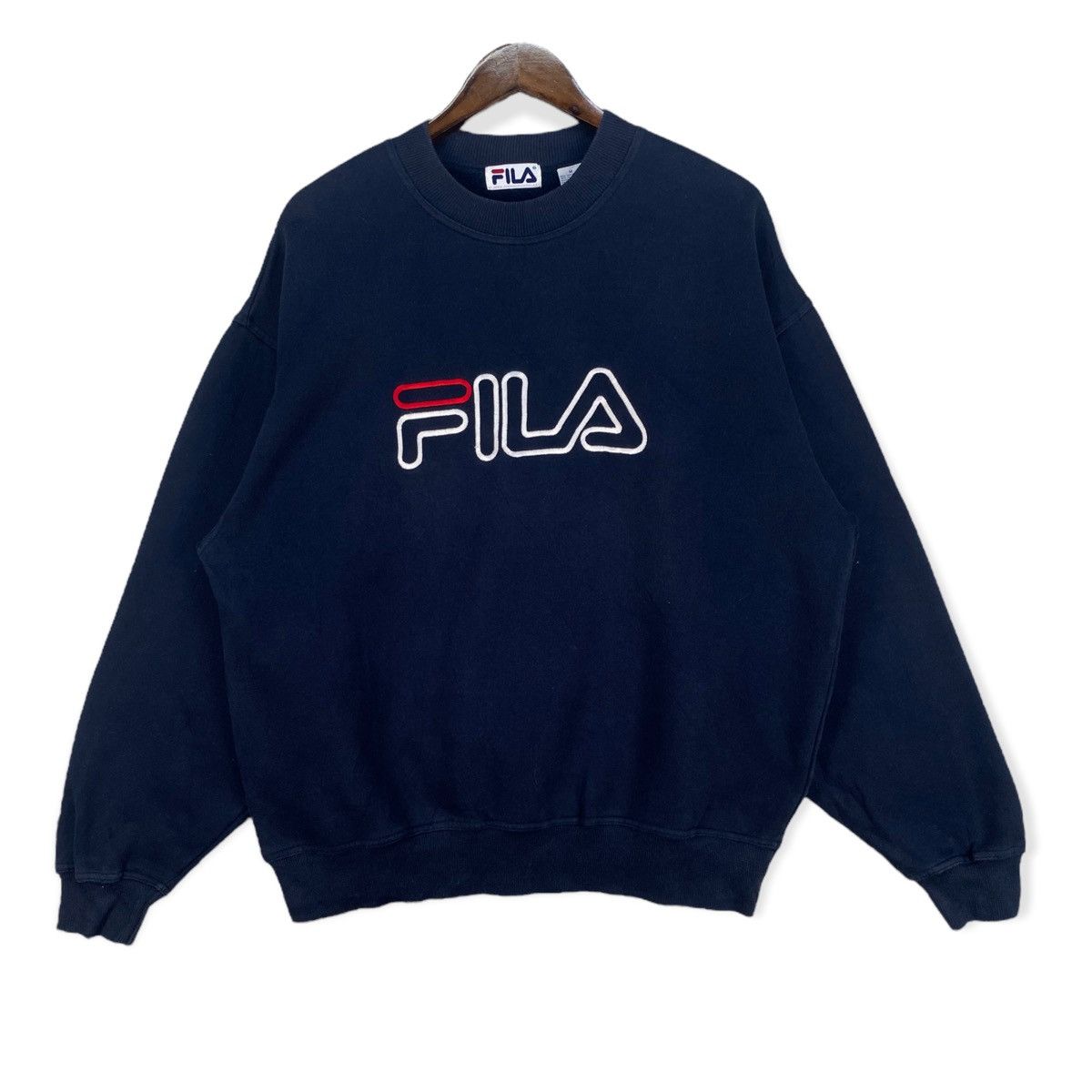 Fila Vintage Fila Spellout Sweatshirt Size US M / EU 48-50 / 2 - 1 Thumbnail