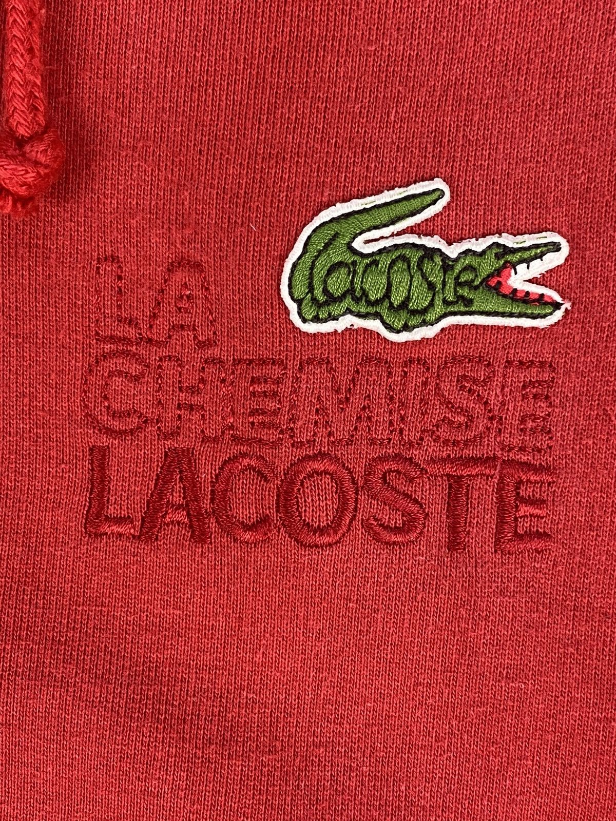 Lacoste Vintage Lacoste Zipper Hoodies Size US M / EU 48-50 / 2 - 5 Thumbnail