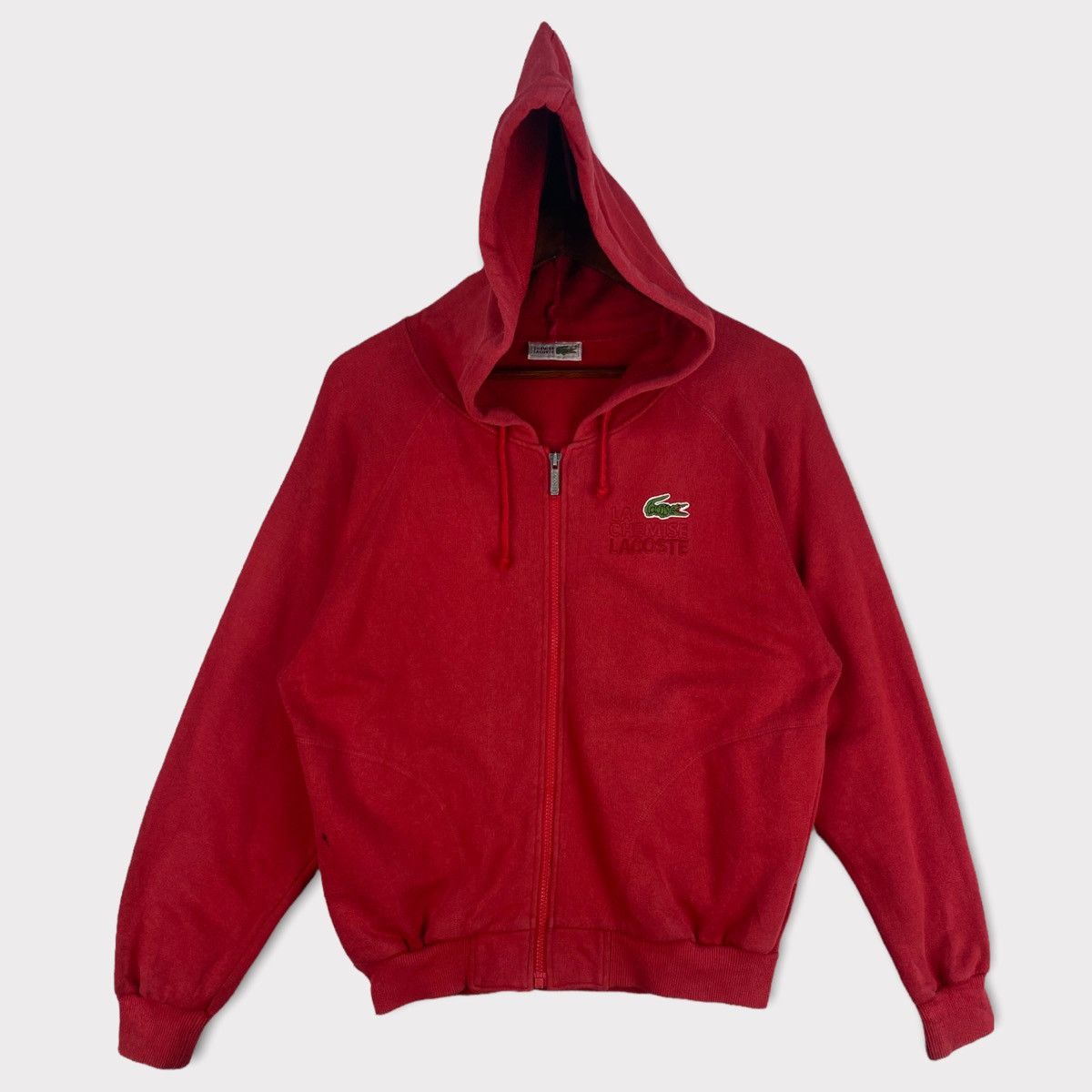 Lacoste Vintage Lacoste Zipper Hoodies Size US M / EU 48-50 / 2 - 1 Thumbnail