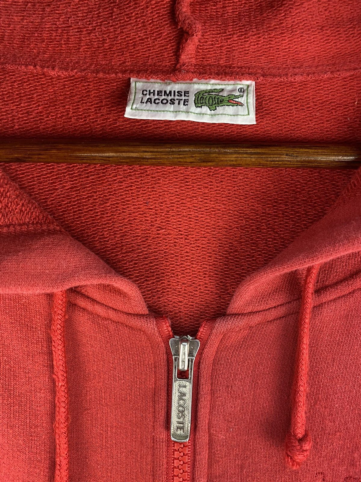 Lacoste Vintage Lacoste Zipper Hoodies Size US M / EU 48-50 / 2 - 6 Thumbnail