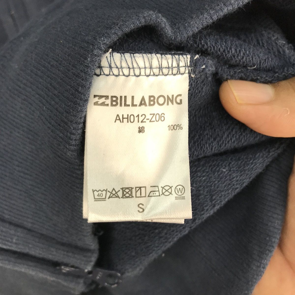 Billabong Vintage Billabong Hoodies Zipper Size US S / EU 44-46 / 1 - 6 Thumbnail