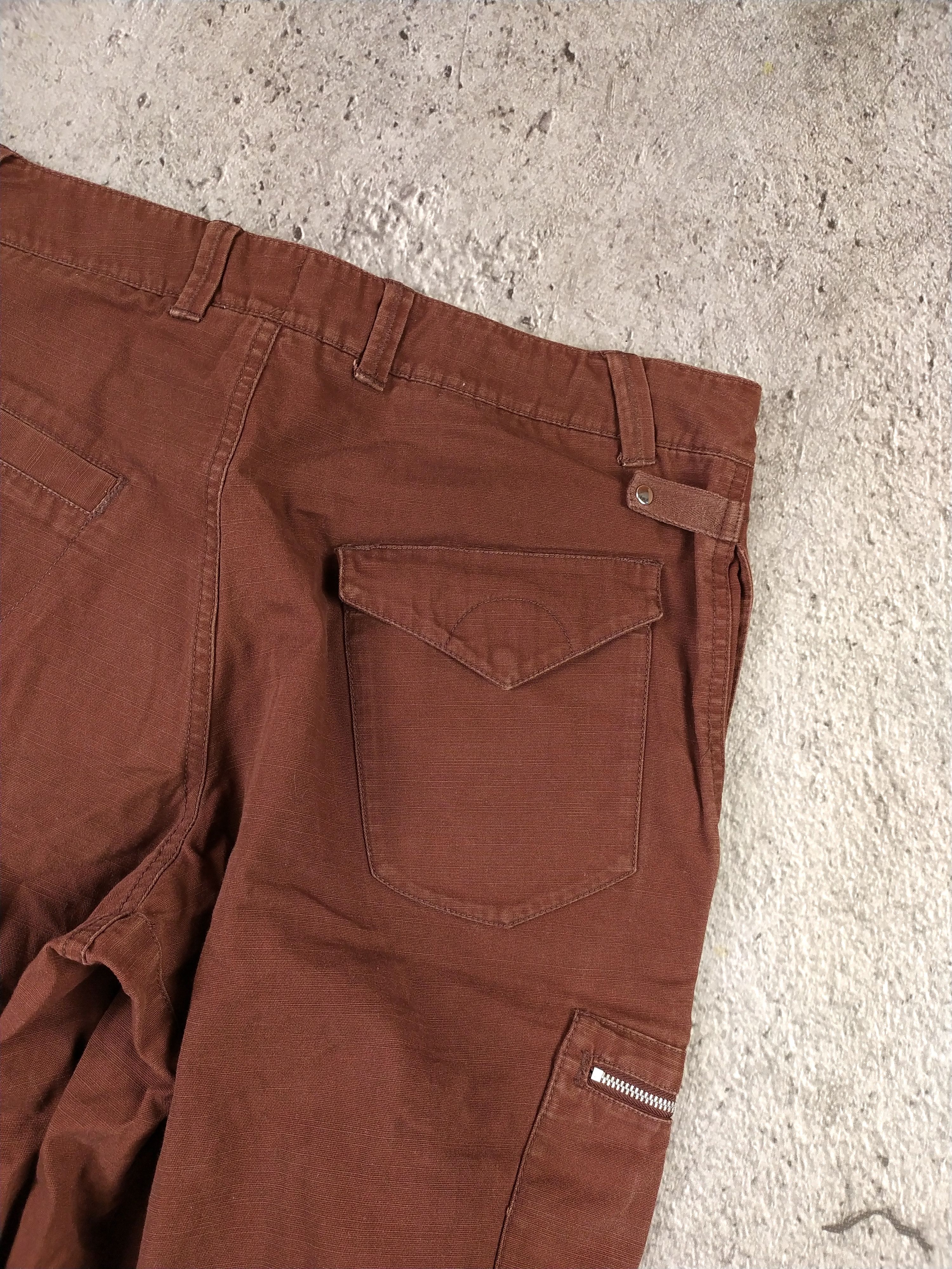 Nike × Vintage NIKE Y2K PARACHUTE CARGO SHORTS Size US 34 / EU 50 - 6 Thumbnail
