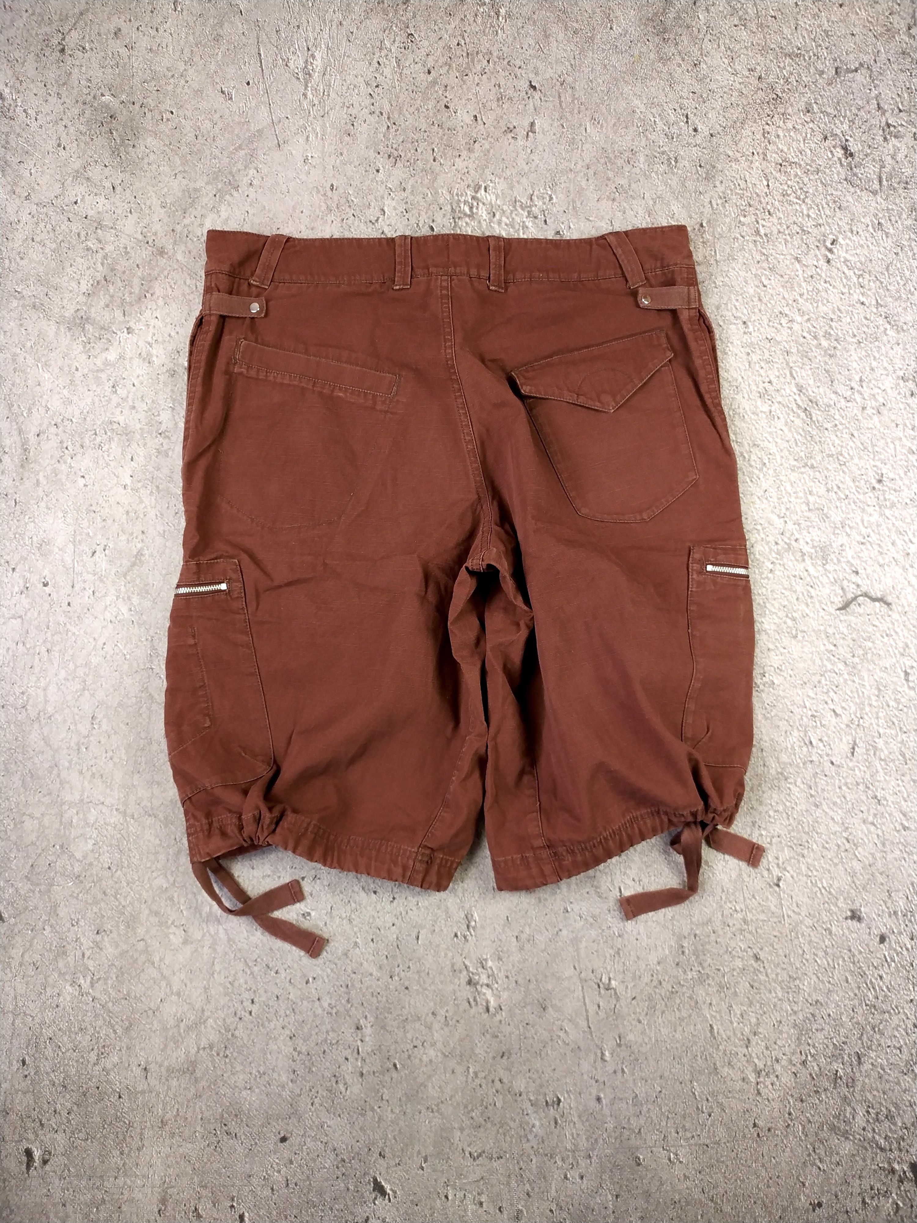 Nike × Vintage NIKE Y2K PARACHUTE CARGO SHORTS Size US 34 / EU 50 - 5 Thumbnail