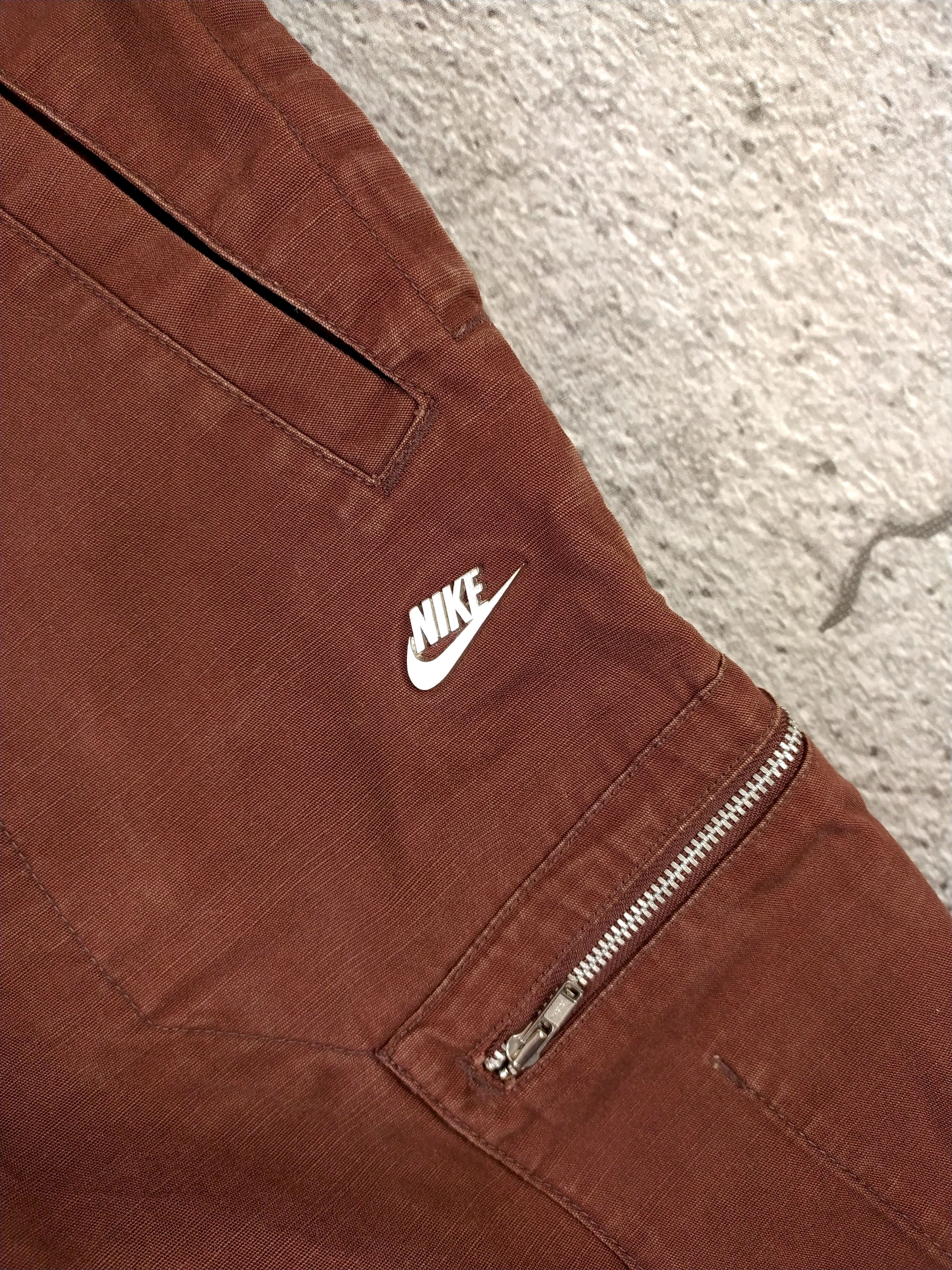 Nike × Vintage NIKE Y2K PARACHUTE CARGO SHORTS Size US 34 / EU 50 - 3 Thumbnail