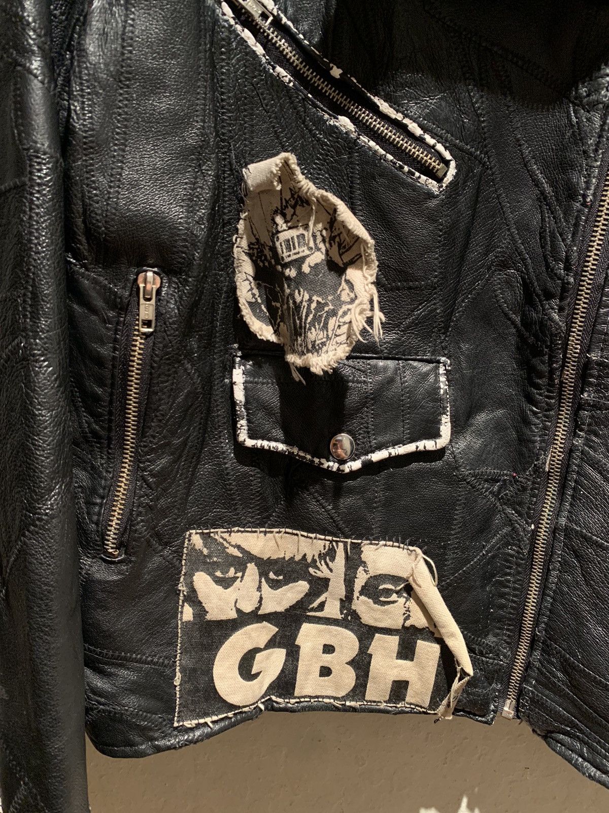 Leather *RARE* Vintage God Bless America Leather Distressed Jacket M Size US M / EU 48-50 / 2 - 3 Thumbnail