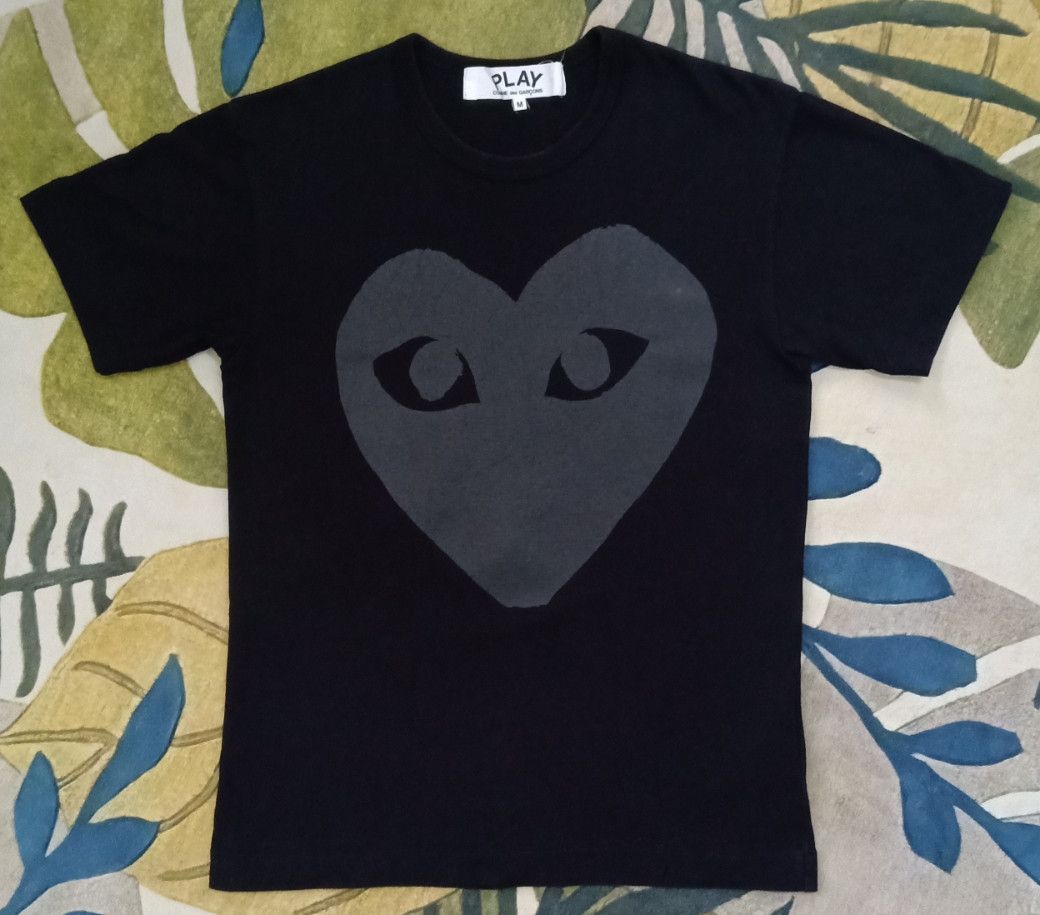 Comme des Garcons × Comme des Garcons PLAY × Comme des Garcons SHIRT Vintage PLAY COMME des GARCONS Big Logo Mirror Print T-shirt Size US M / EU 48-50 / 2 - 3 Thumbnail