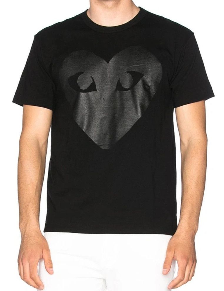 Comme des Garcons × Comme des Garcons PLAY × Comme des Garcons SHIRT Vintage PLAY COMME des GARCONS Big Logo Mirror Print T-shirt Size US M / EU 48-50 / 2 - 21 Thumbnail