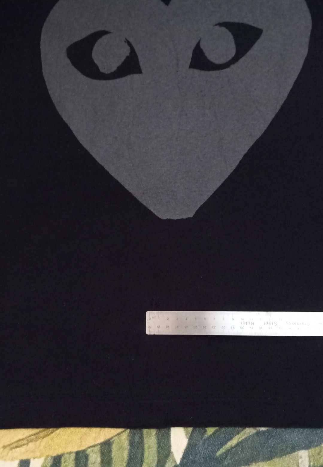 Comme des Garcons × Comme des Garcons PLAY × Comme des Garcons SHIRT Vintage PLAY COMME des GARCONS Big Logo Mirror Print T-shirt Size US M / EU 48-50 / 2 - 10 Thumbnail